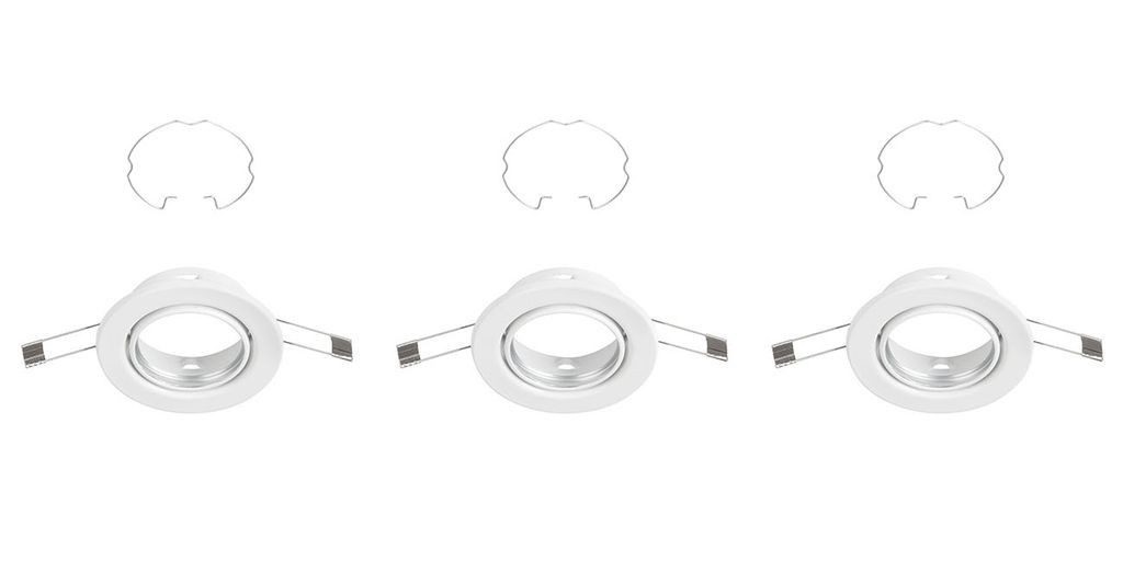 Briloner Leuchten LED Einbaustrahler 7110036, ohne Leuchtmittel, Abhängig vom Leuchtmittel - Warmweiß / Neutralweiß / Kaltweiß