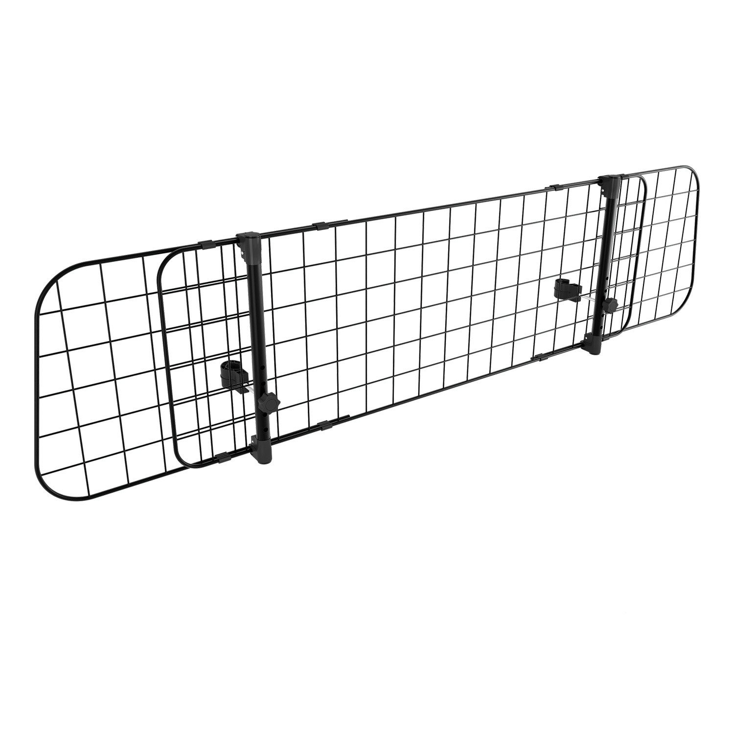 Clanmacy Hundegitter Hundegitter-Auto Trenngitter Schutzgitter 90-145cm verstellbar