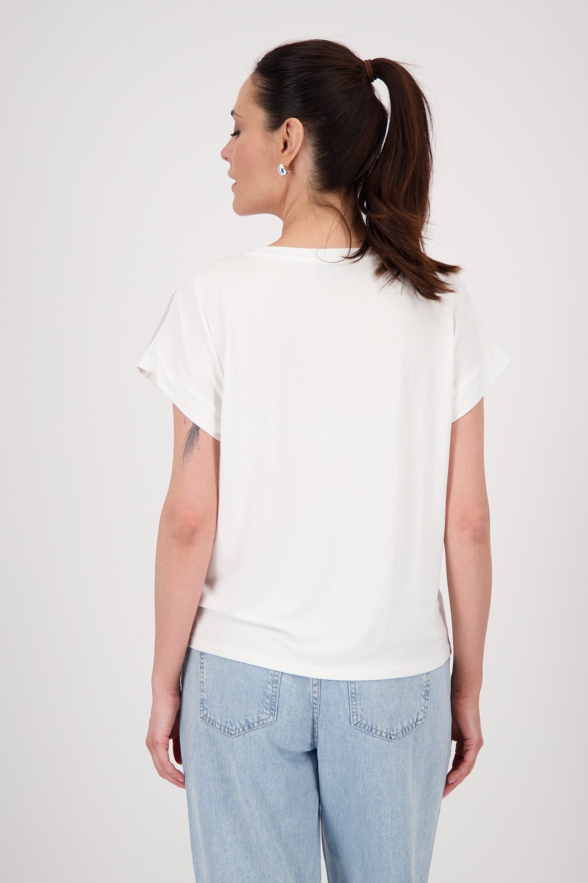 Monari Schlupfbluse mit Blumendruck günstig online kaufen