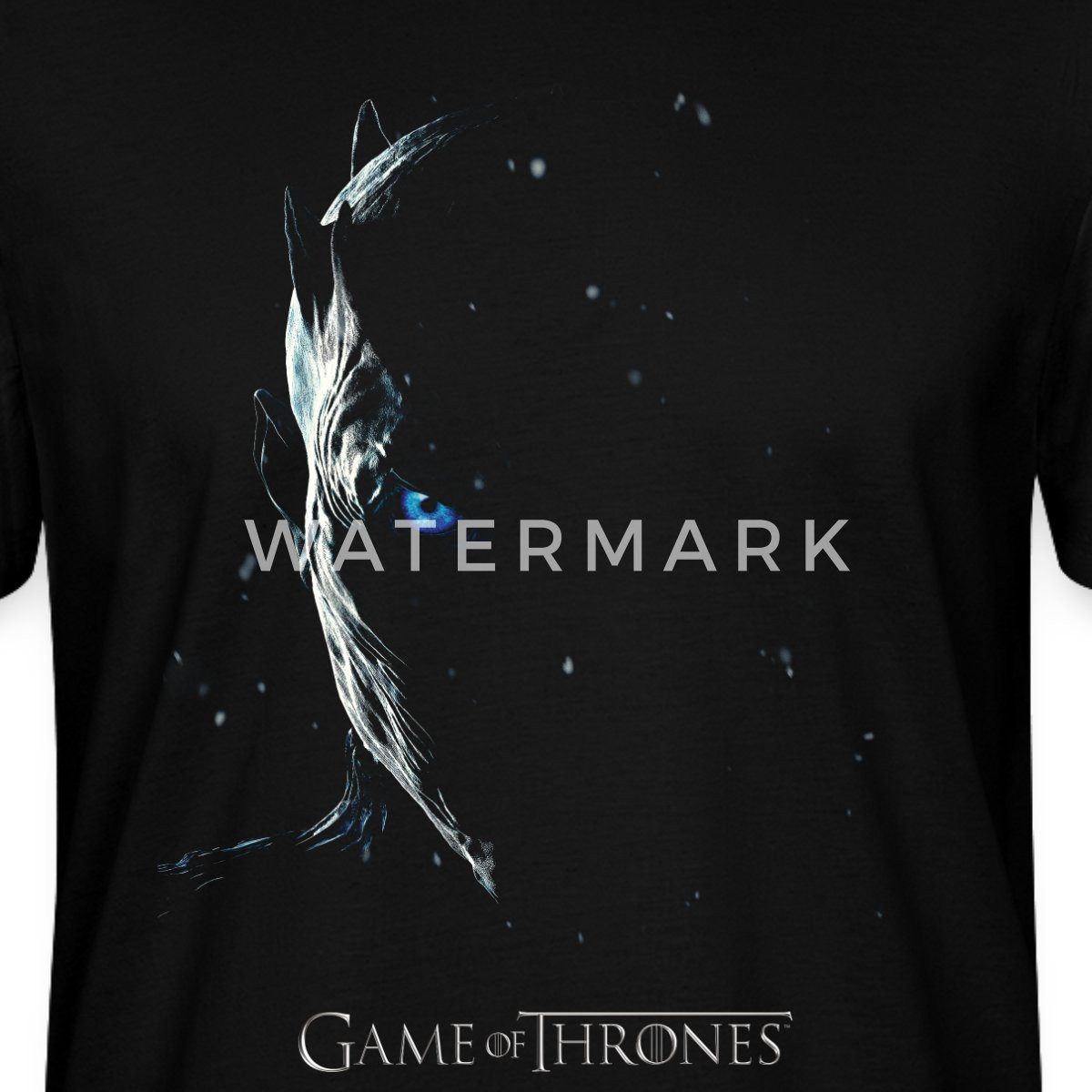Spreadshirt T-Shirt Game Of Thrones Night King Nachtkönig Unisex Bio T-Shirt (1-tlg)