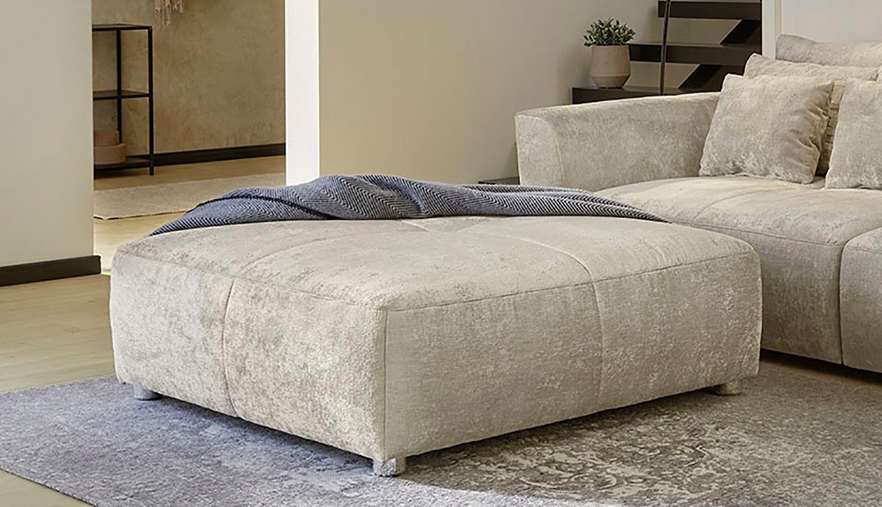 Jockenhöfer Gruppe Hocker Gulliver, mit Federkernpolsterung für kuscheligen günstig online kaufen