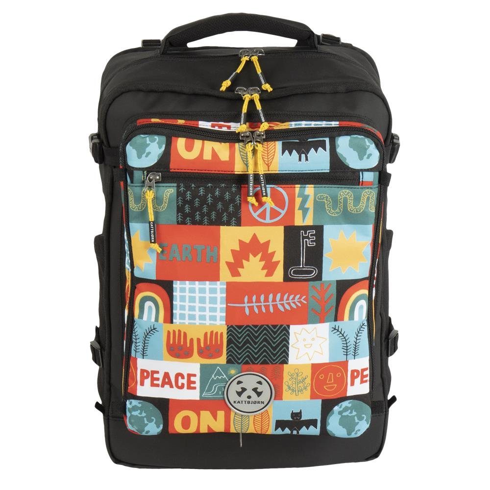 KATTBJØRN Rucksack Flashlight, schwarz, abnehmbare Laptophülle, günstig online kaufen