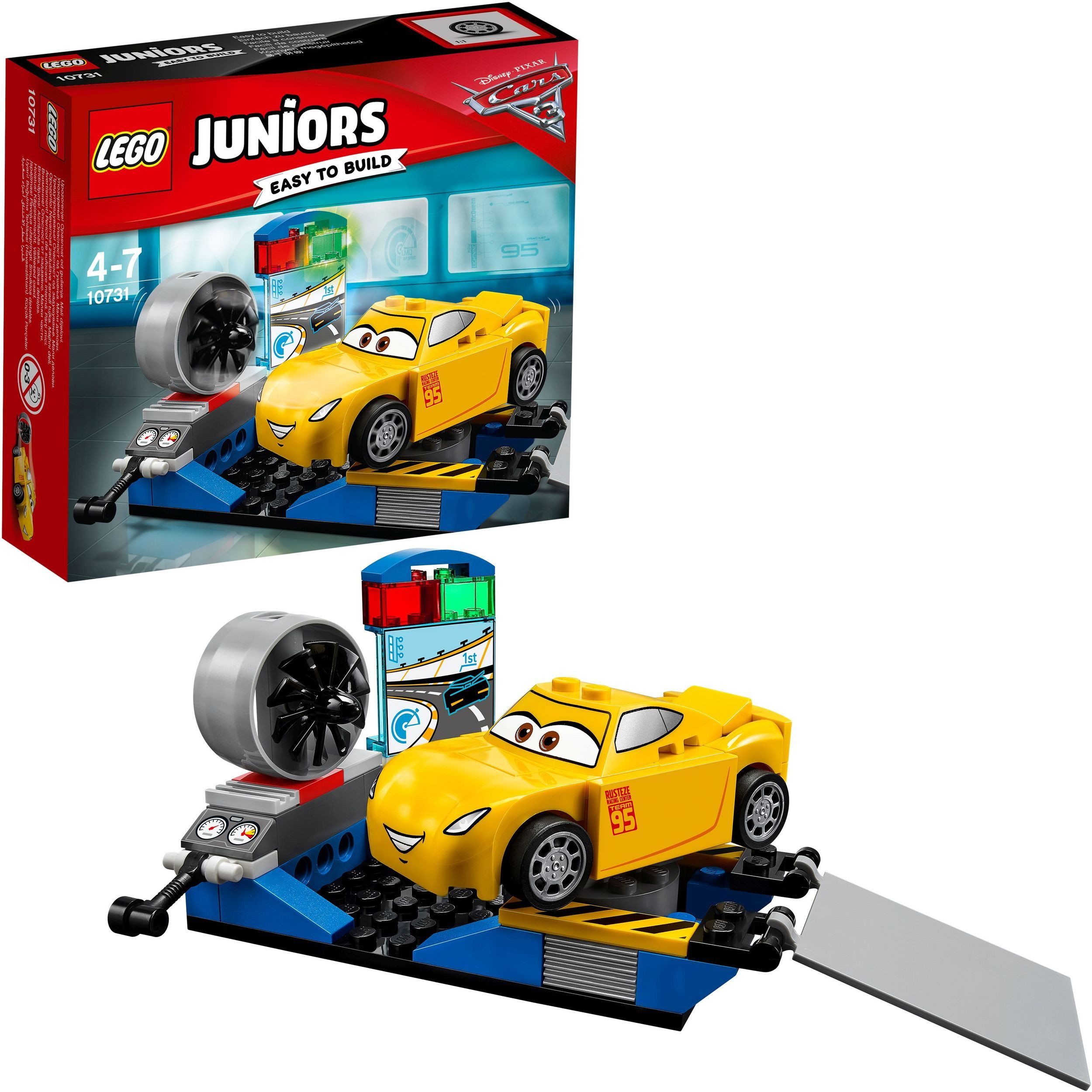 LEGO® Spiel Lego Juniors - 10731 Cruz Ramirez Rennsimulator