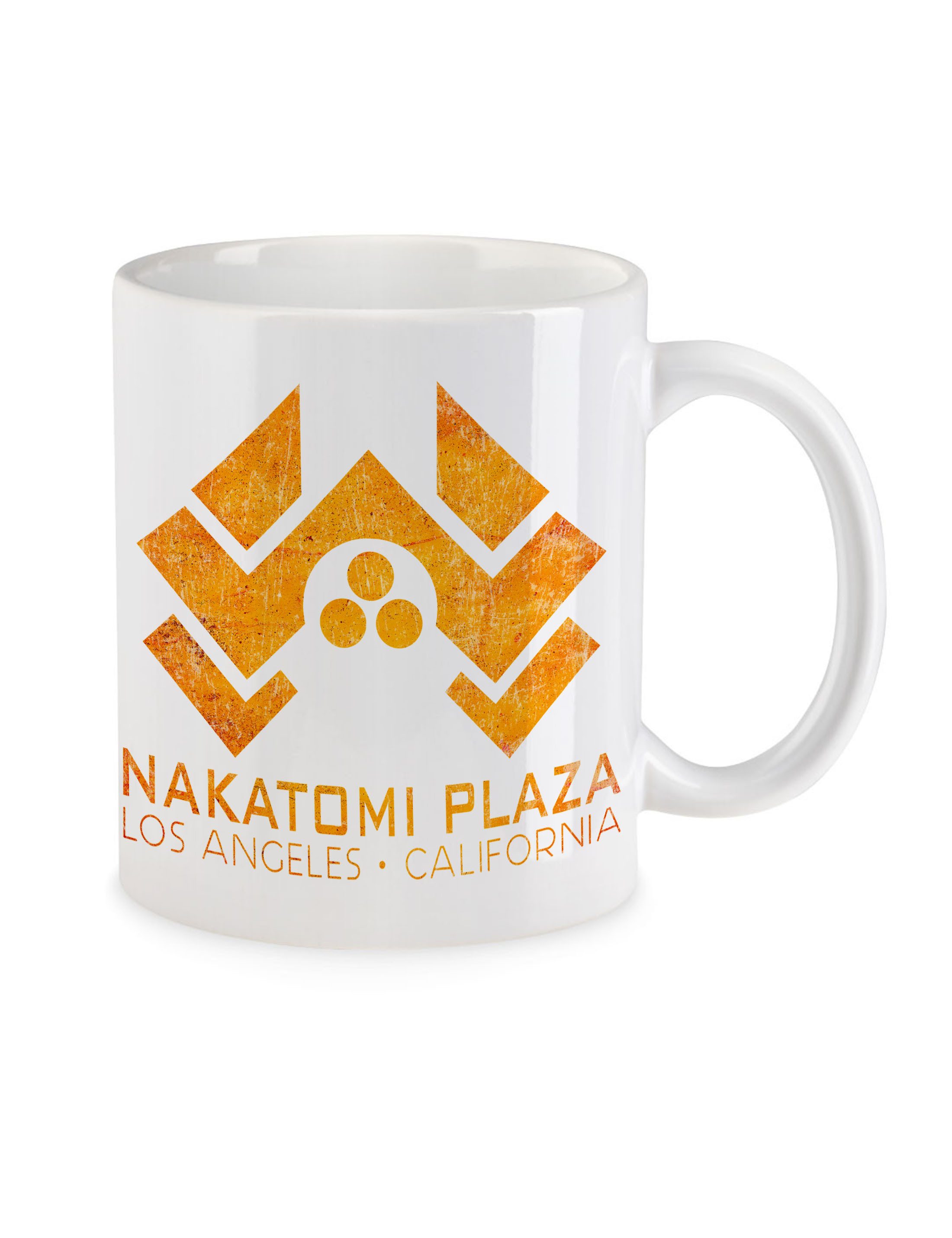 Urban Backwoods Tasse Nakatomi Plaza Sign Kaffeetasse Shirt Stirb Skyscraper Hard Langsam, Keramik, Weihnachten X-Mas Movie