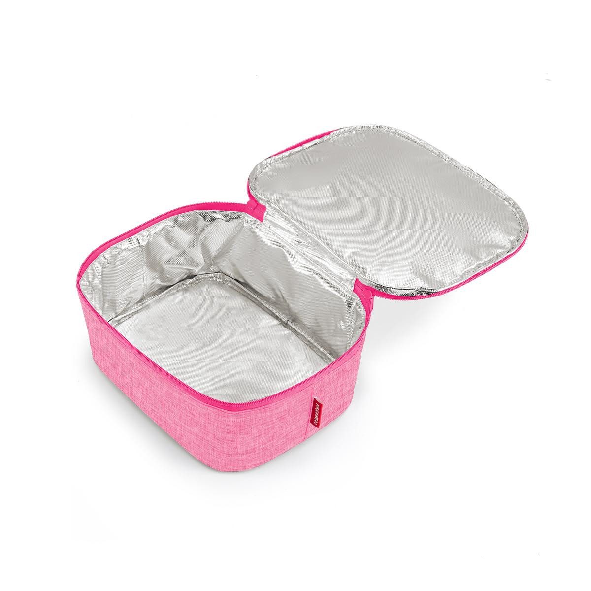 REISENTHEL® Kühltasche coolerbag M pocket twist pink, coolerbag M pocket