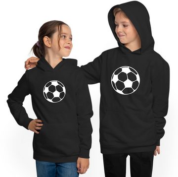 MyDesign24 Hoodie Kinder Kapuzen Sweatshirt - Fußball Hoodie Kapuzensweater mit Aufdruck, i465