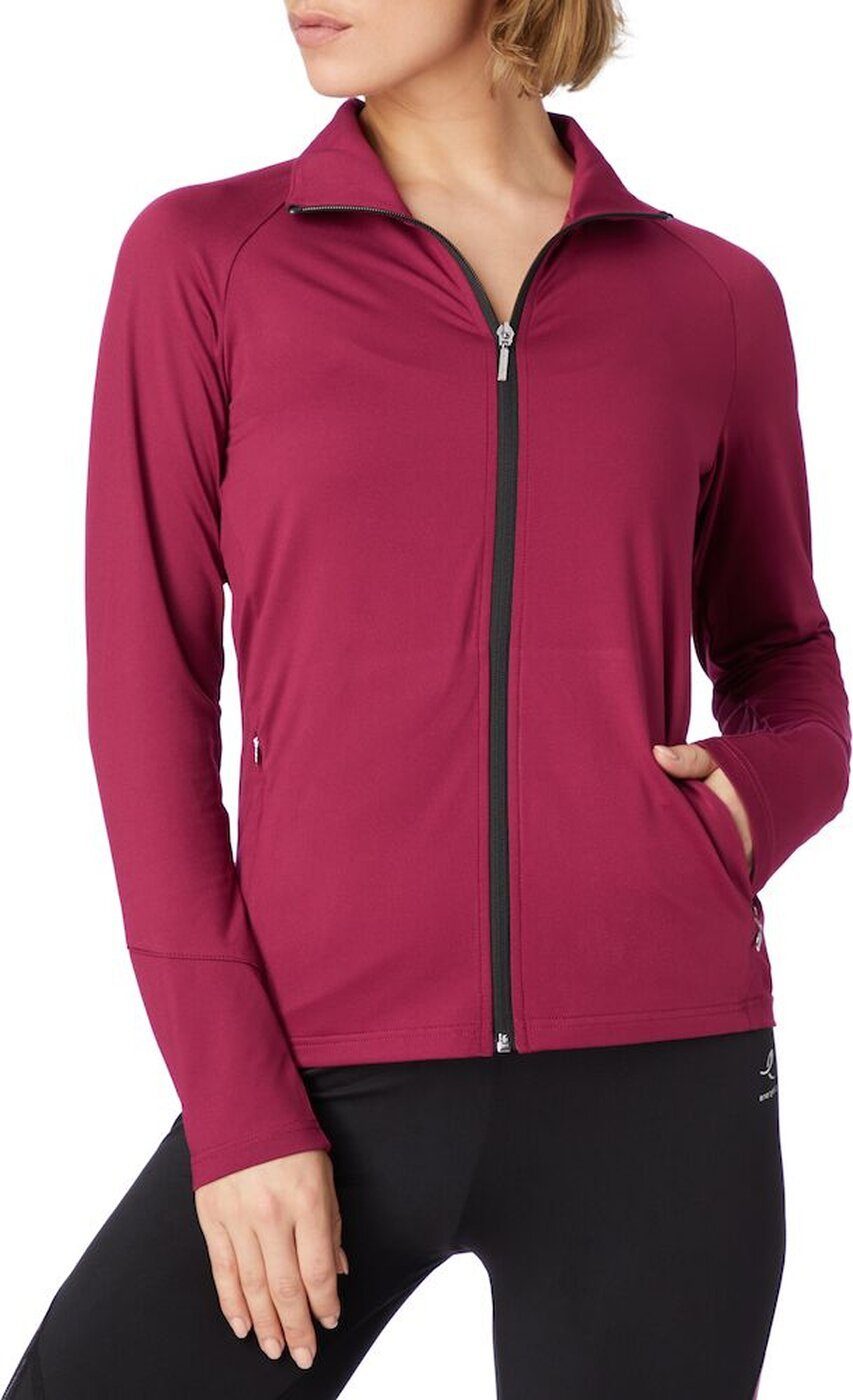 Da.-Jacke Energetics WINE Funktionsshirt 290 wms RED Jolene