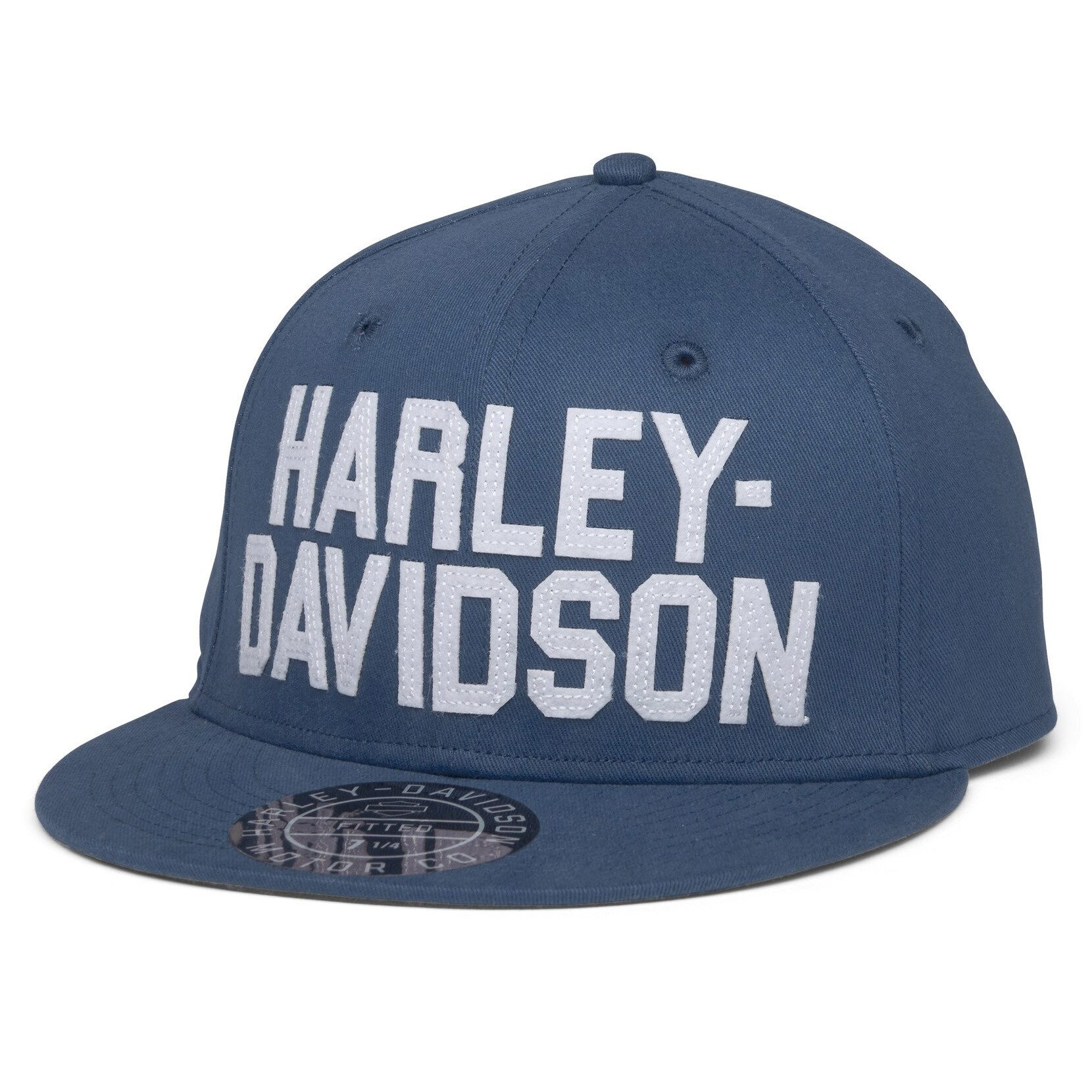 HARLEY-DAVIDSON Baseball Cap Herren Block Script Cappy Biker Kappe Motorrad Basecap Kappy