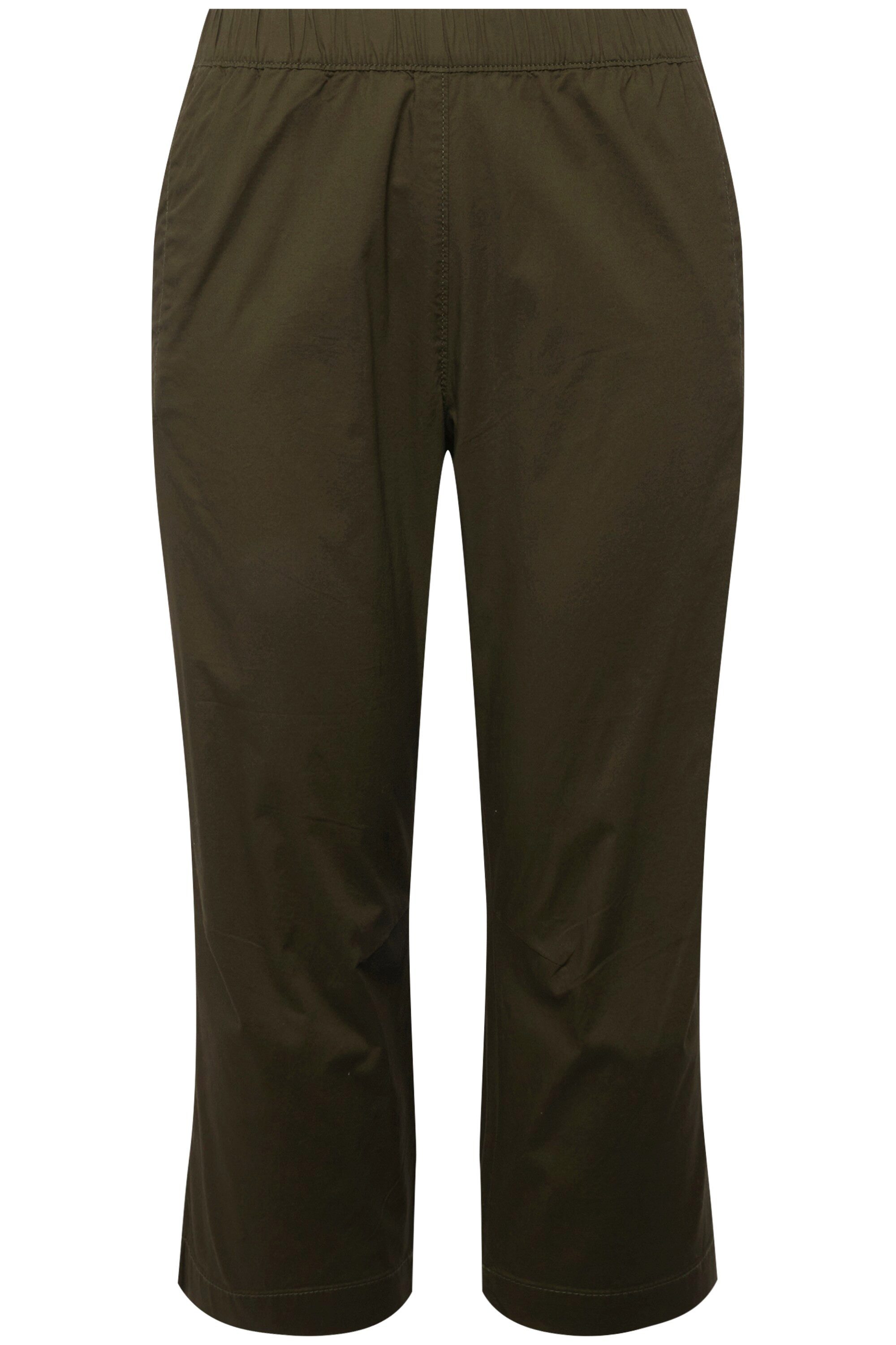 Ulla Popken 7/8-Hose 7/8-Hose Ruby geformtes Knie gerades Bein günstig online kaufen