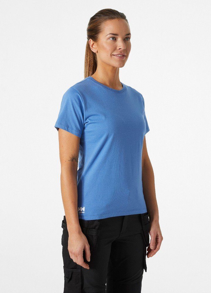 Helly Hansen T-Shirt Classic T-Shirt Stone Blue