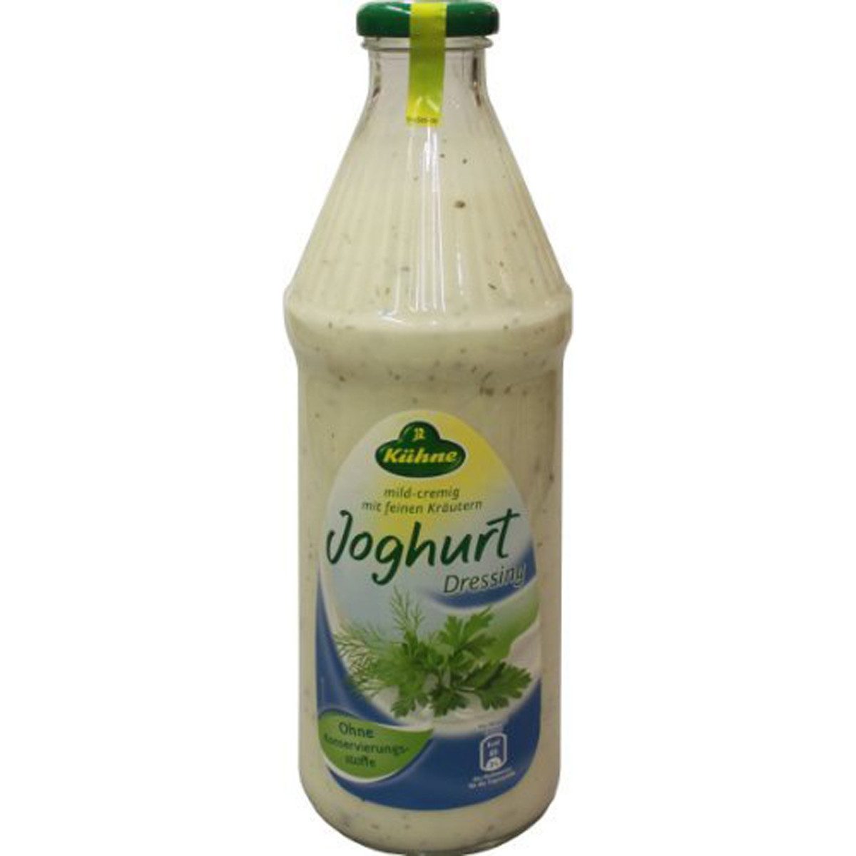 Kühne Saucen, Kuehne Salatfix Dressing mit Joghurt mild cremig abgeschmeckt 1000ml