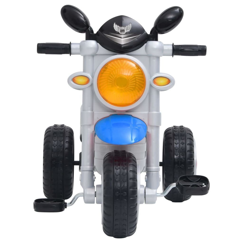 Dreirad Trampelfahrzeug Dreirad Kinderfahrzeug Motorrad vidaXL Blau