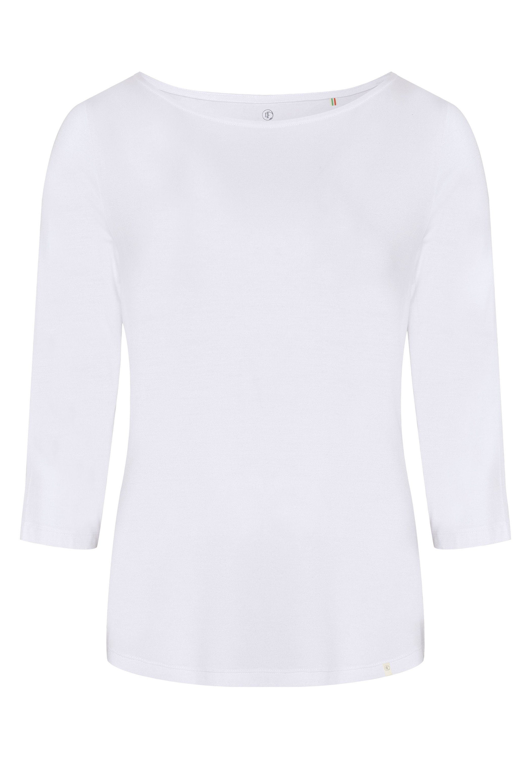 Detto Fatto Langarmshirt mit weitem Ausschnitt günstig online kaufen