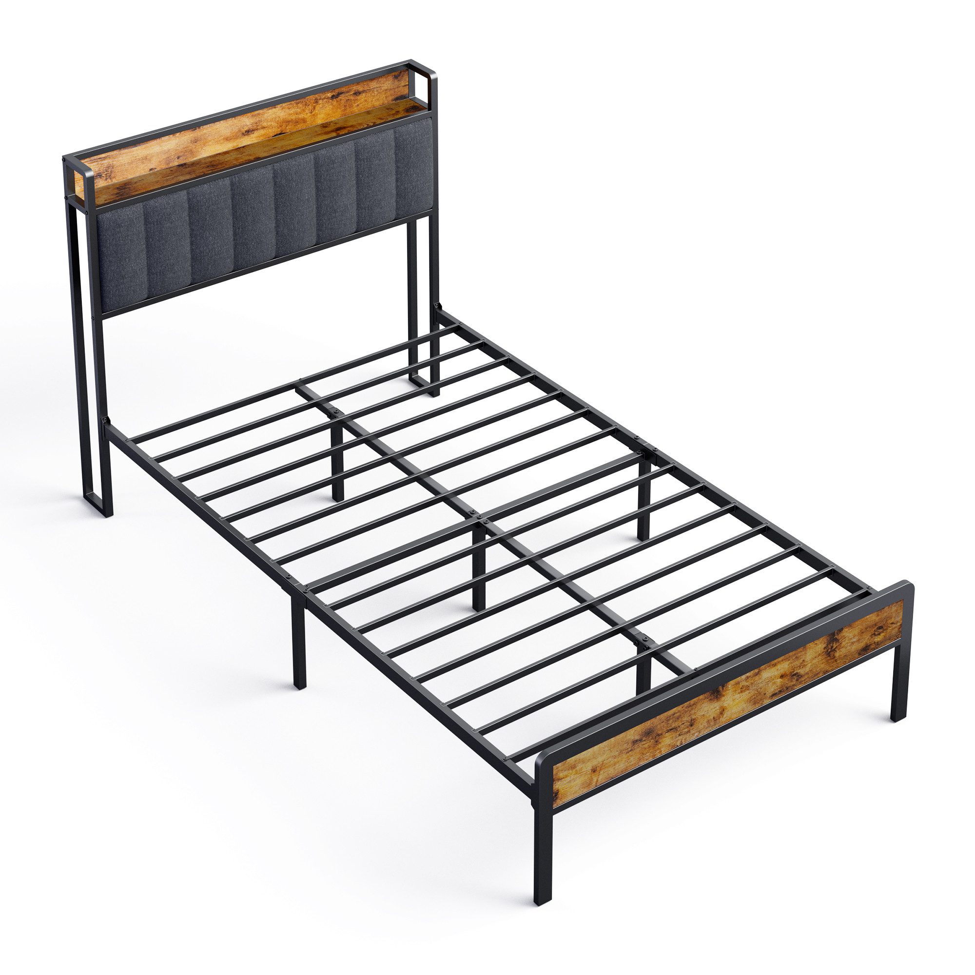Bealife Polsterbett Einzelbett,Bettgestell mit Kopfteil,Holzbett mit günstig online kaufen