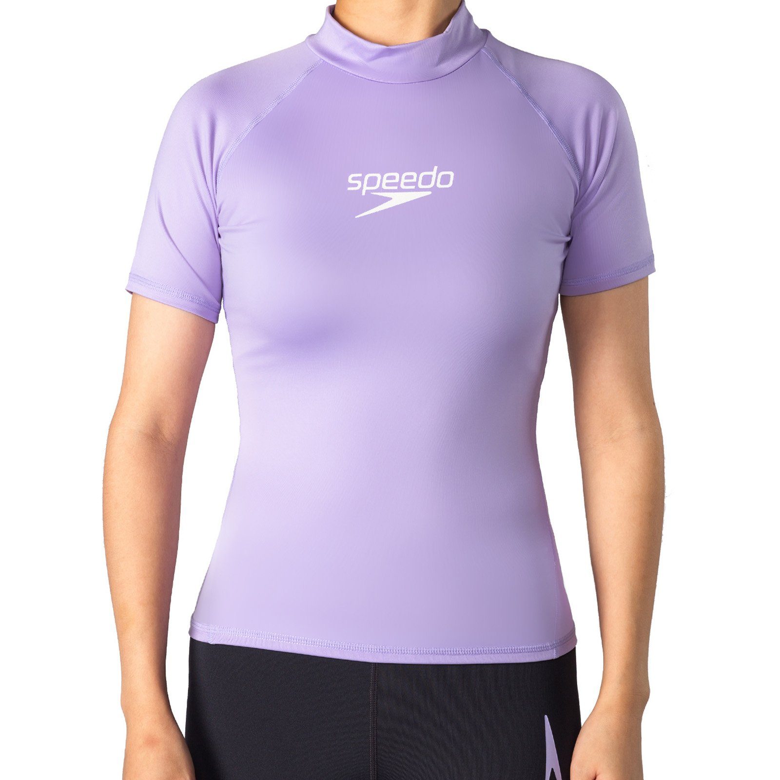 Speedo Badeanzug Unentbehrlicher weiblicher Rashguard - S/S UPF 50+ Sonnenschutz