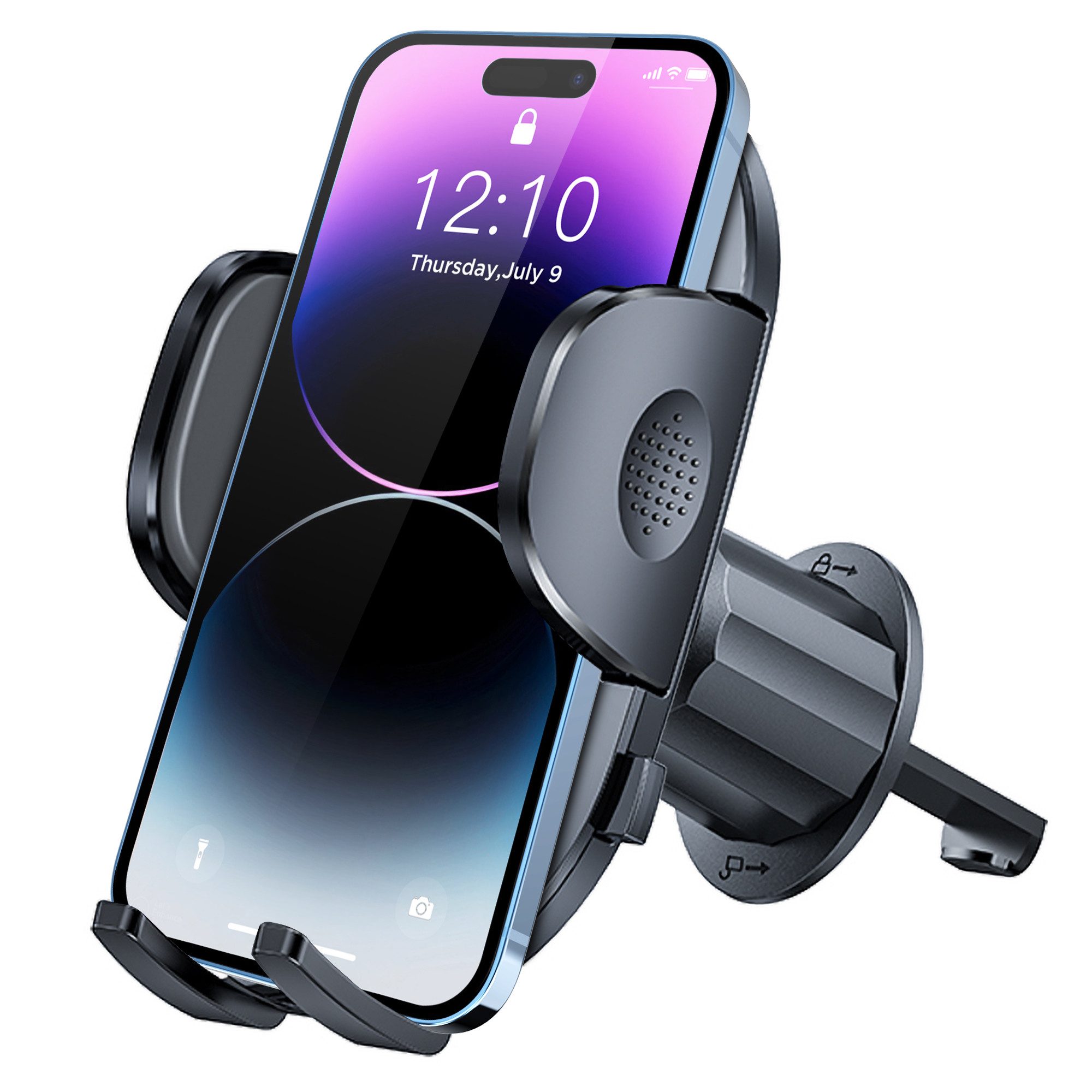 Handy-Halterung Halterungen,Auto Handyhalterung,mit Haken Clip,360° Drehung KFZ