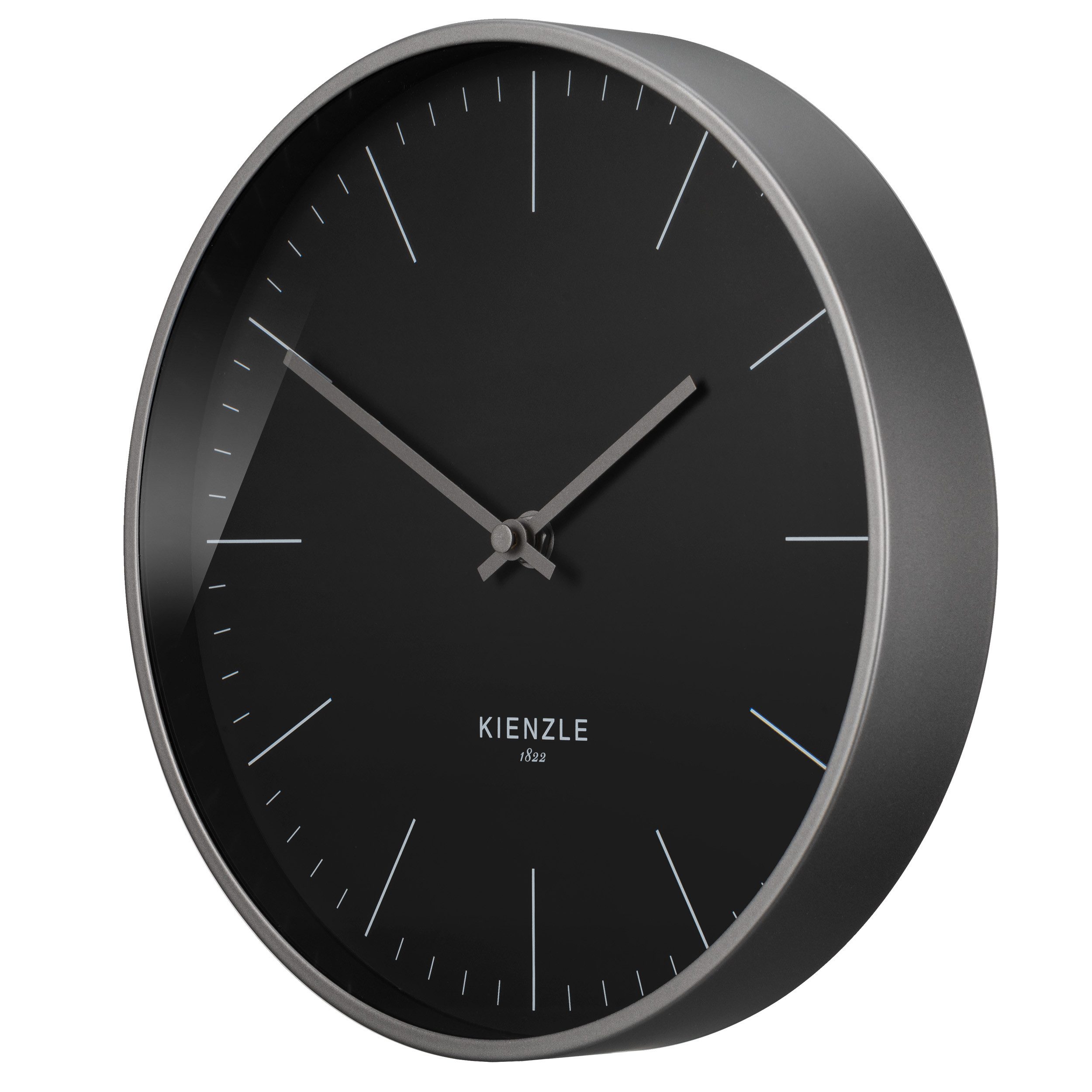 Kienzle Wanduhr KIENZLE Funkwanduhr Modern Anthrazit 25 cm günstig online kaufen