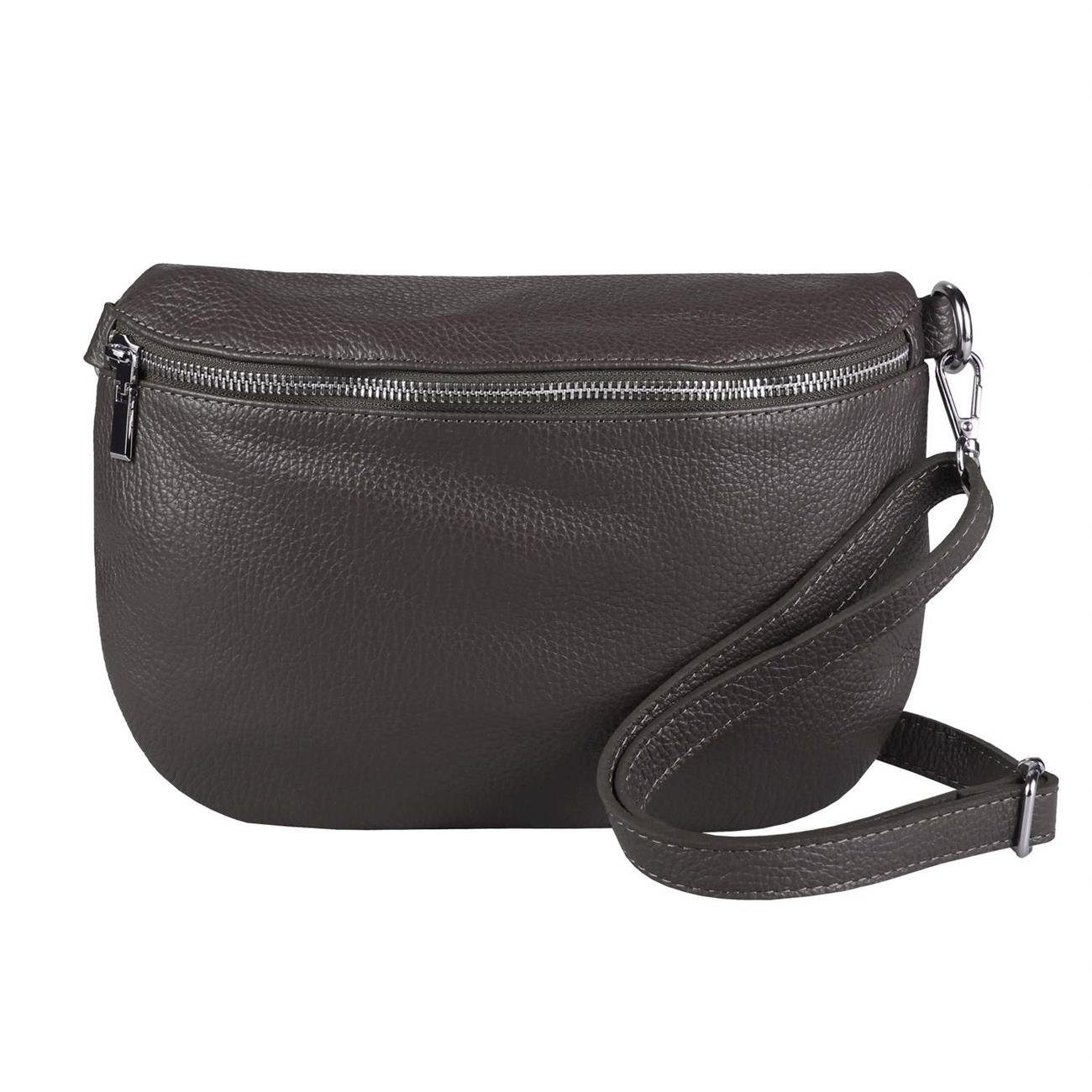 ITALYSHOP24 Bauchtasche Damen Leder Gürteltasche Hüfttasche CrossBody Handy günstig online kaufen