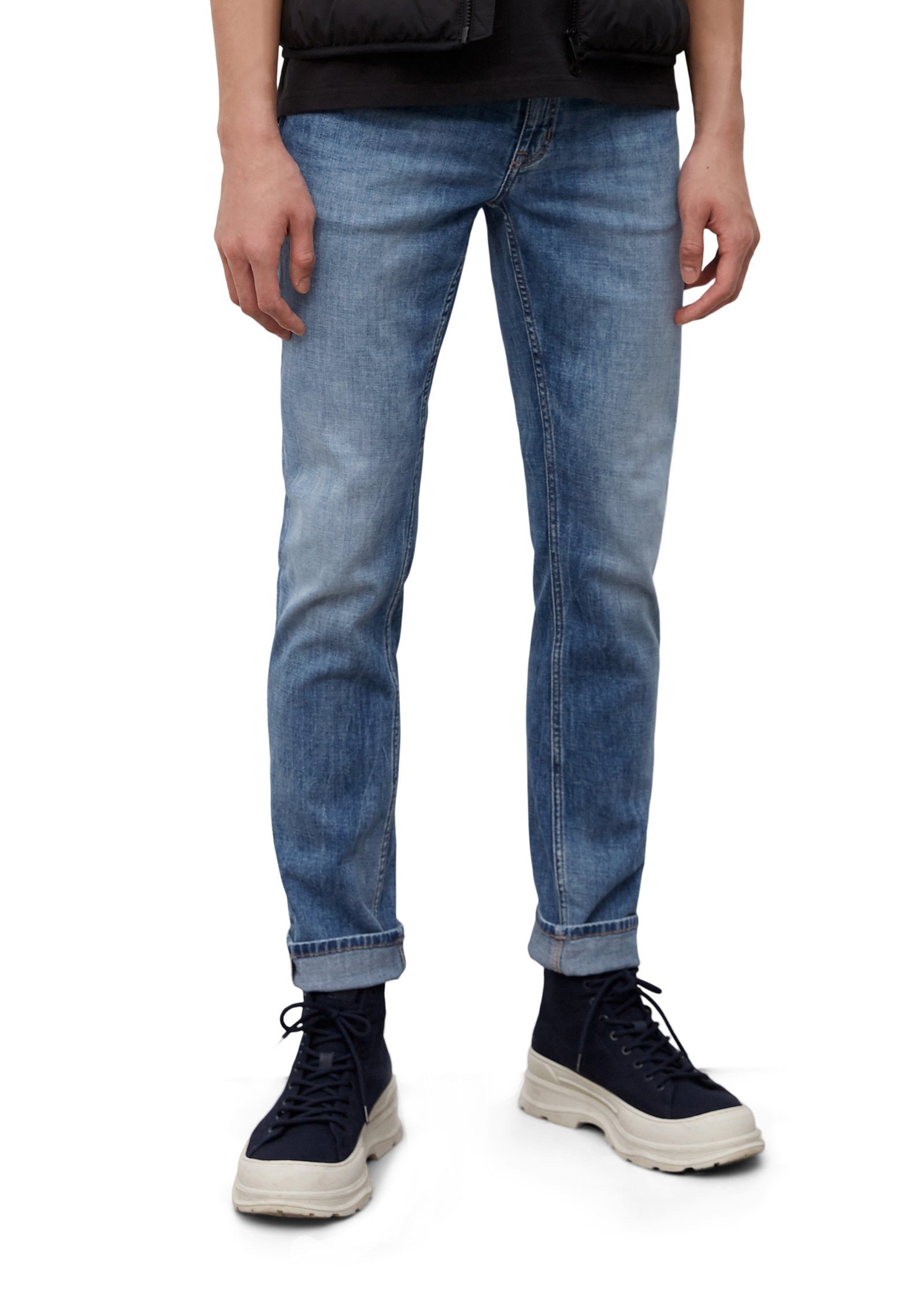 Herren Jeans Marc O'Polo Slim-fit-Jeans aus softer, italienischer Qualität