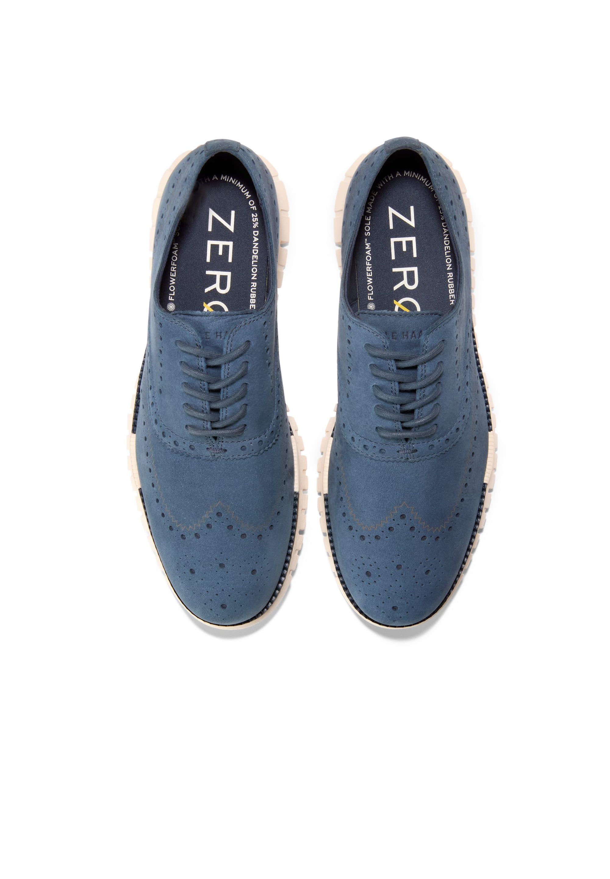 Cole Haan ZEROGRAND REMASTERED WINGTIP OXFORD Schnürschuh neue Leistenform, EVA-Sohle, starke Traktion