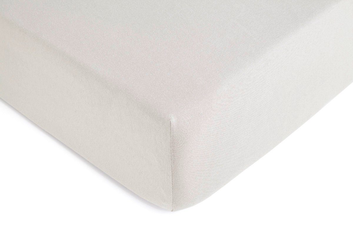 Spannbettlaken Premium Boxspringbett Spannbetttuch ideal für Wasserbett und Matratzen, Hometex Premium Textiles, Jersey, Gummizug: Rundumgummizug, Spannbettlaken Premium Qualität 190 g/m², Gekämmte Baumwolle