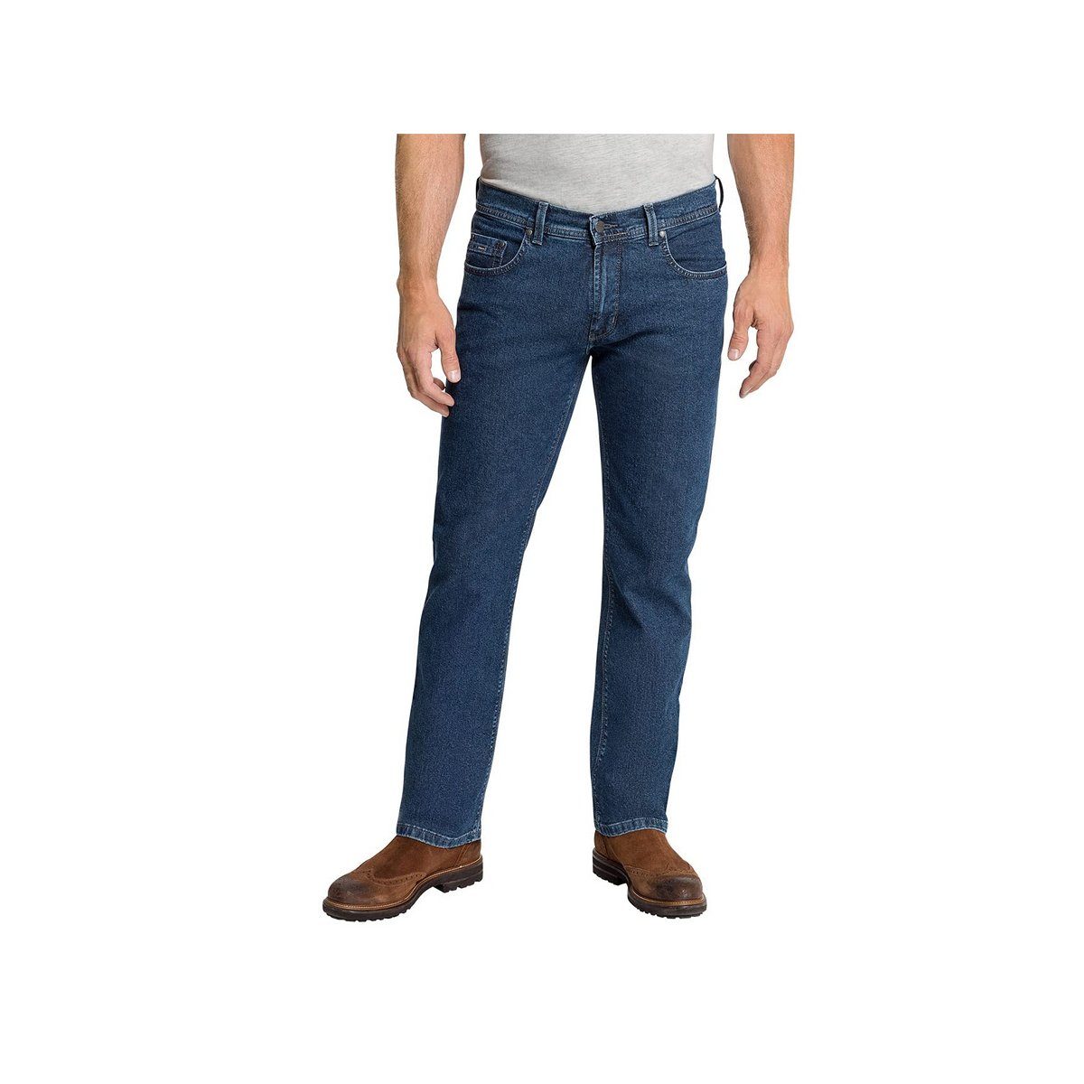 5-Pocket-Jeans Jeans dunkel-blau Authentic Pioneer (1-tlg)