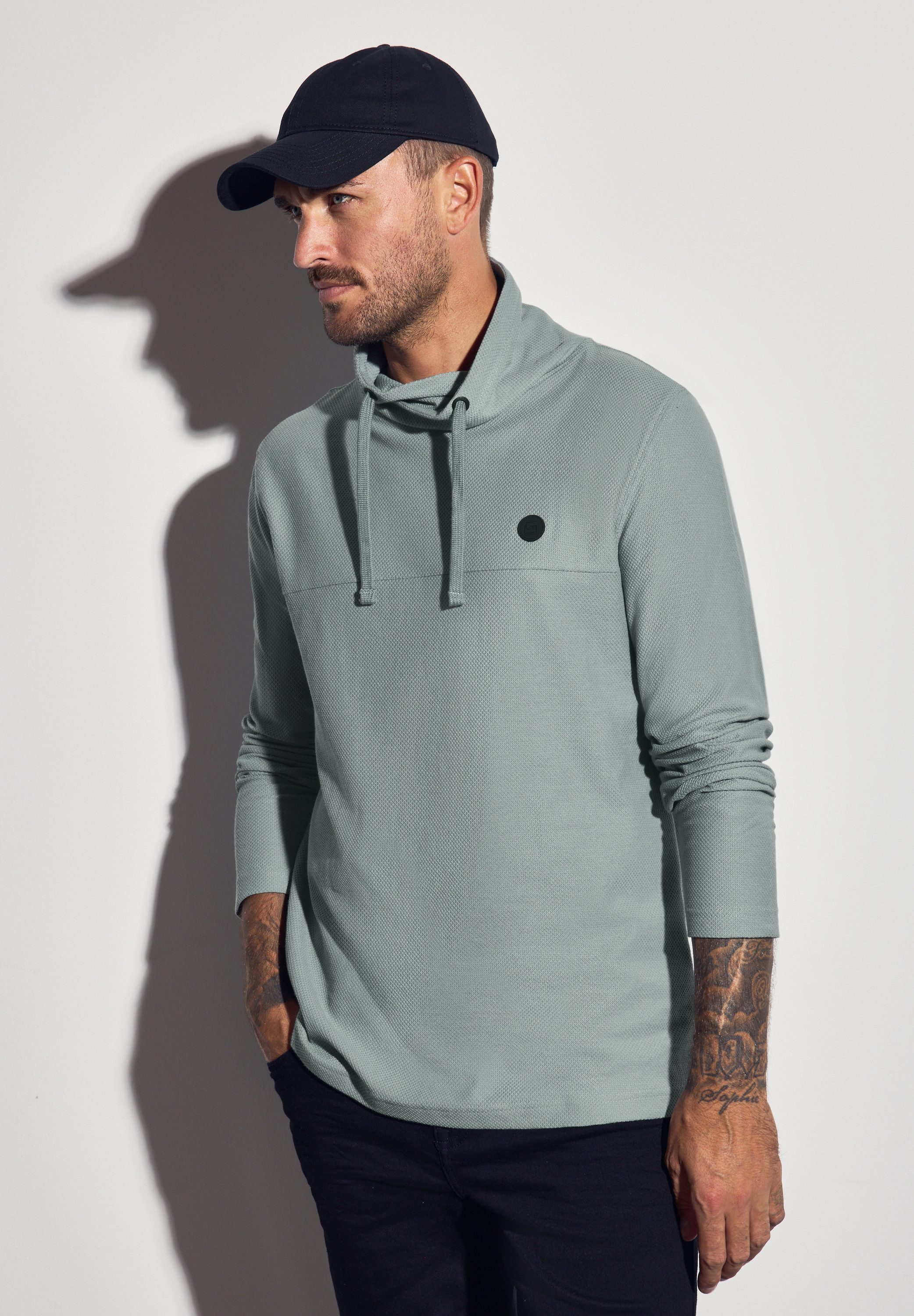 STREET ONE MEN T-Shirt aus reiner günstig online kaufen