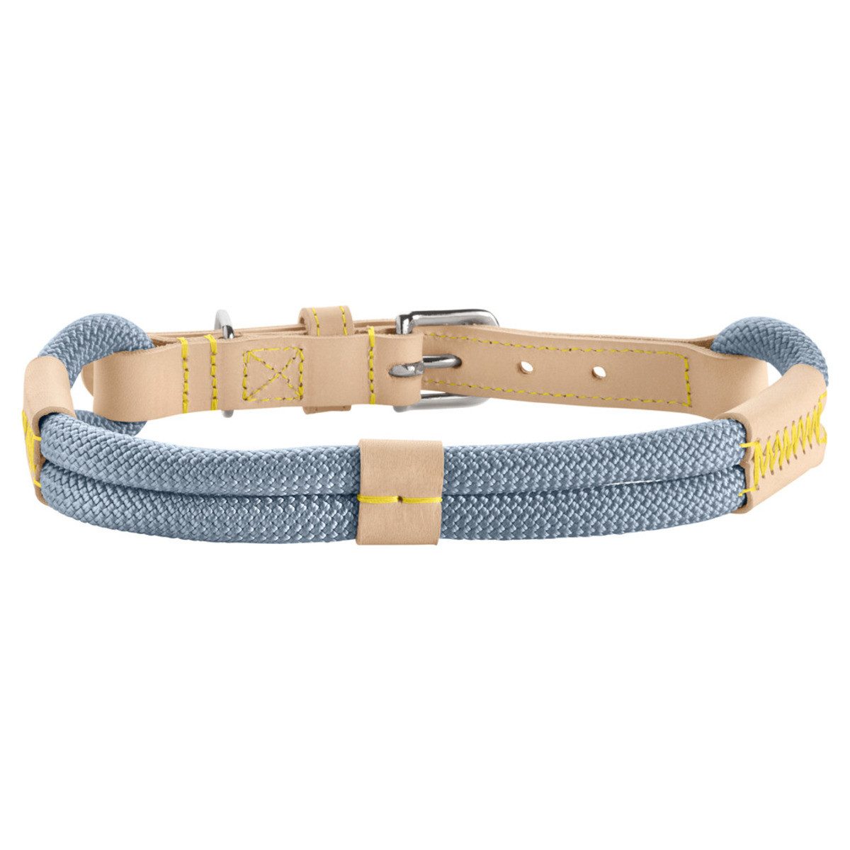 Thumbnail - Hunter Tierbedarf Hunde-Halsband Halsband Malia taubenblau/natur