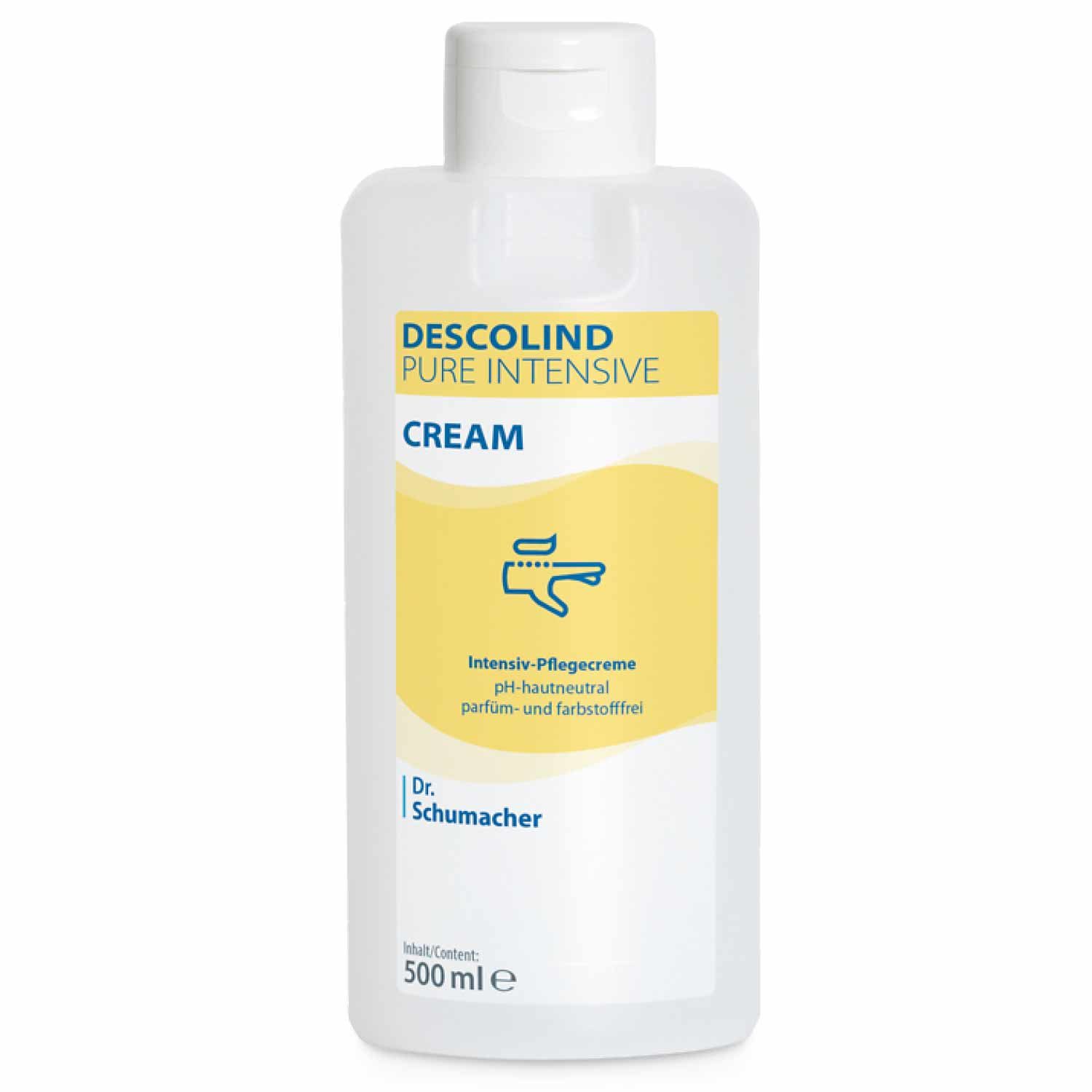 Dr. Schumacher Hautpflegegel Descolind Pure Intensive Cream 500 ml