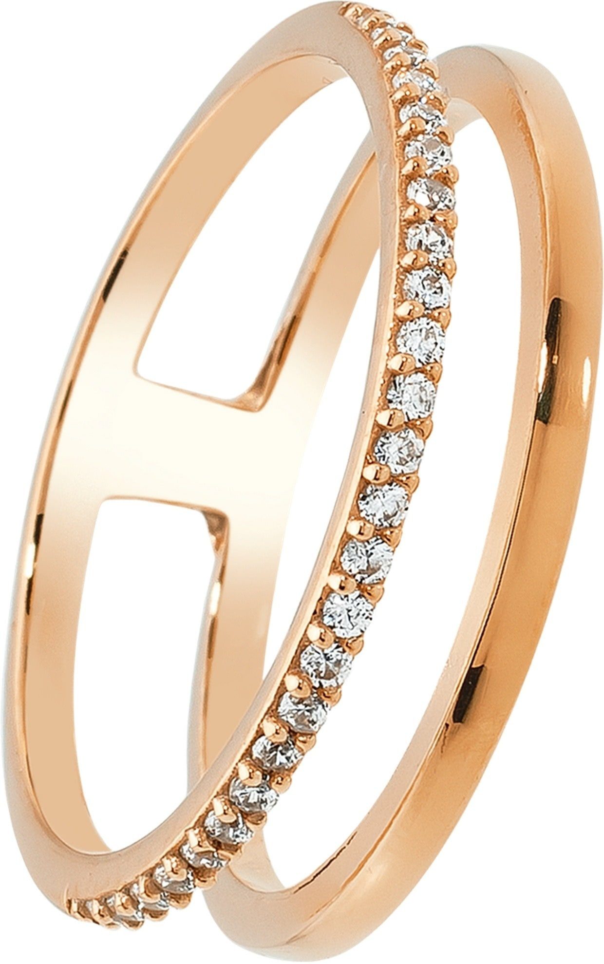 Balia Goldring Balia Ring Damen 333 Rosegold 8Kt Gr.60 (Fingerring), Damen Ringe, 60 (19,1), 333 Rosegold - 8 Karat