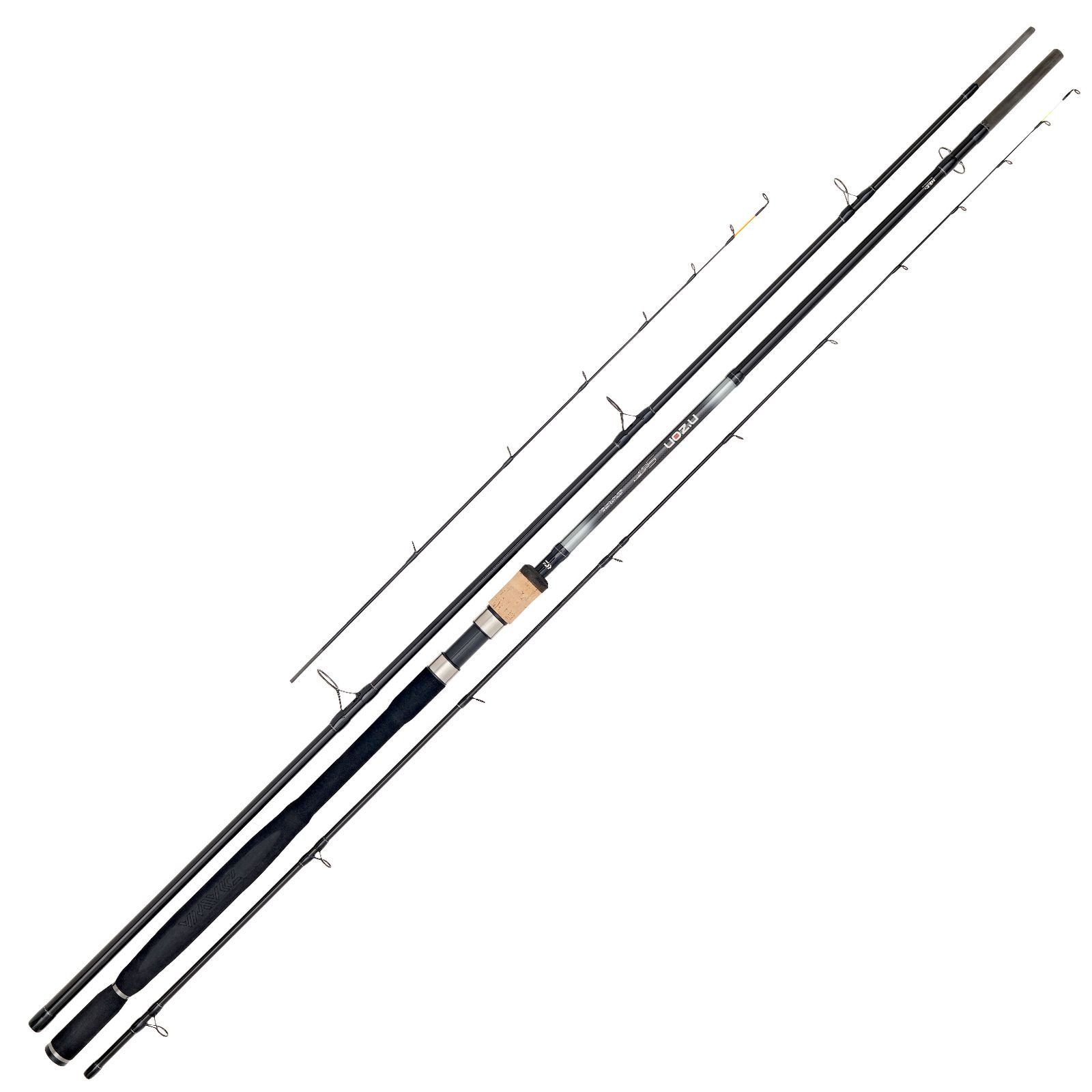 Daiwa Feederrute, (3-tlg), Daiwa N'ZON Super Slim Carp Feeder 3,96m bis 240g Rute
