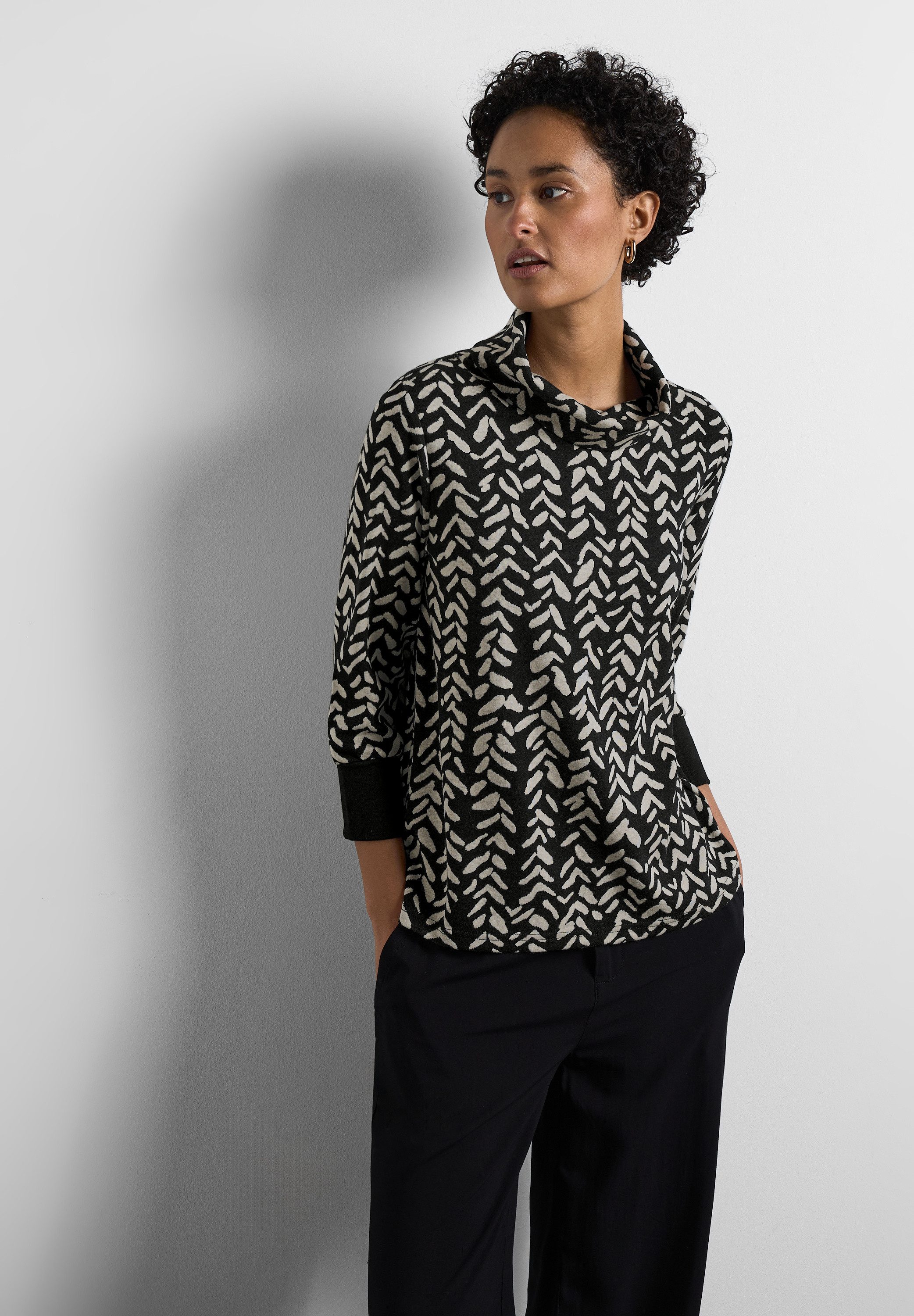 STREET ONE Print-Shirt, mit 3/4 Ärmeln günstig online kaufen