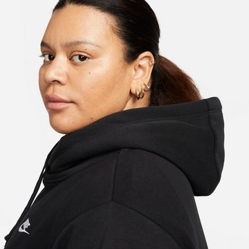 Nike Sportswear Kapuzensweatshirt CLUB FLEECE WOMEN'S PULLOVER HOODIE (PLUS SIZE)