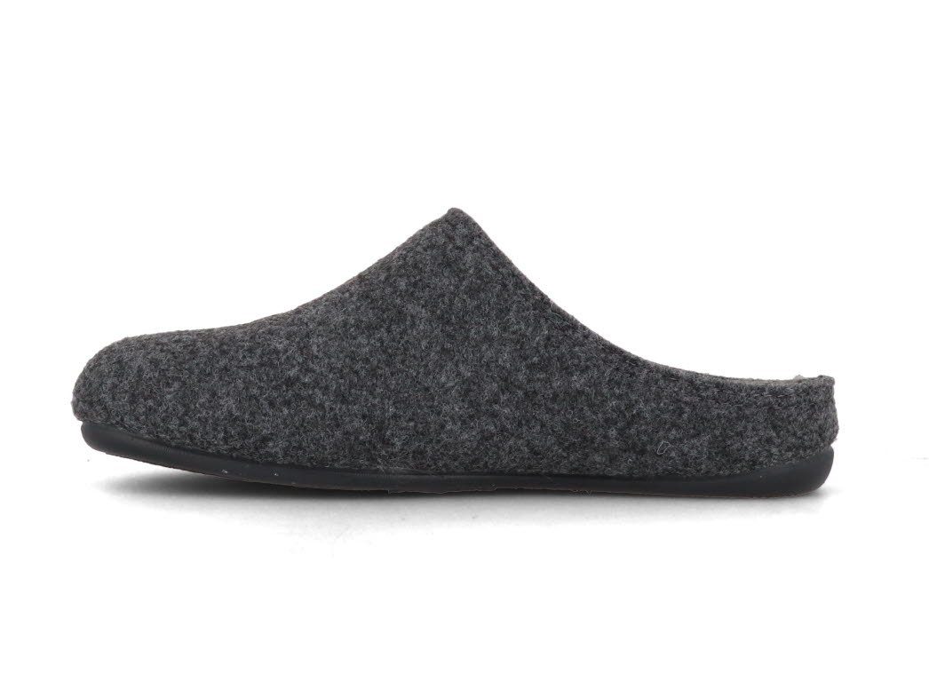 thies Filzpantoffeln für Einlagen, roca-ceniza, thies, damen, herren, pantof Hausschuh vegan