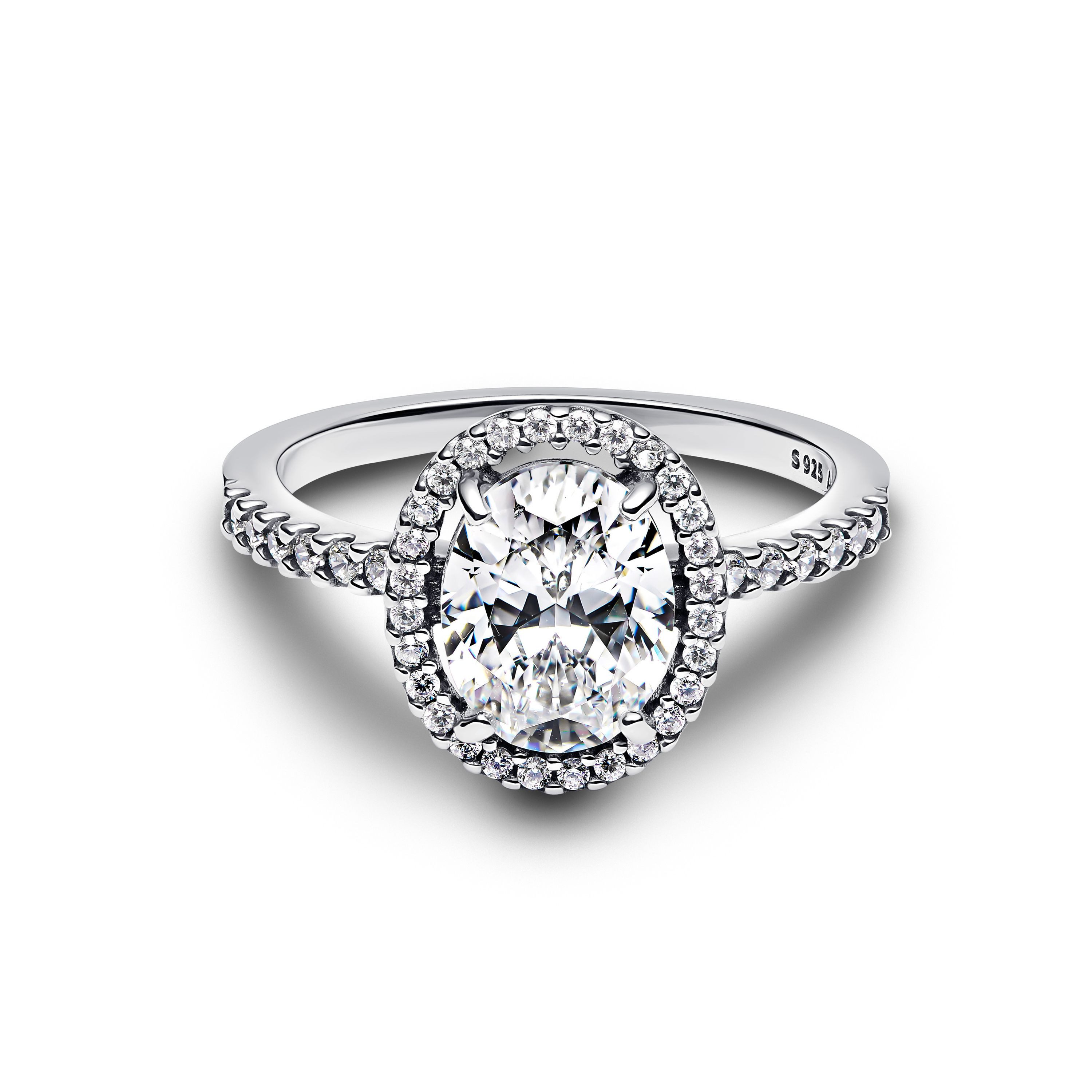 Pandora Silberring Pandora Ring Oval Sparkling günstig online kaufen