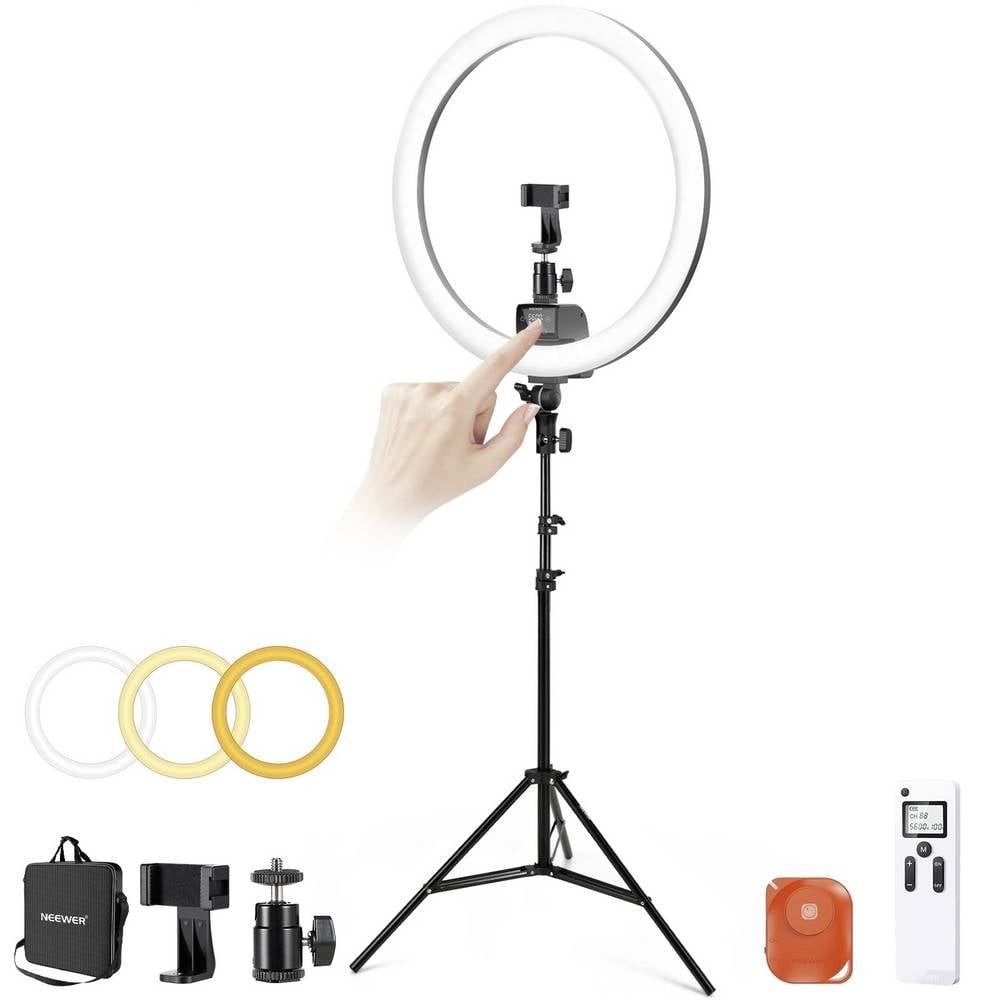 Neewer Ringlicht SRP18 LED Ringleuchte Anzahl LEDs=272 Bi-Color 10102743