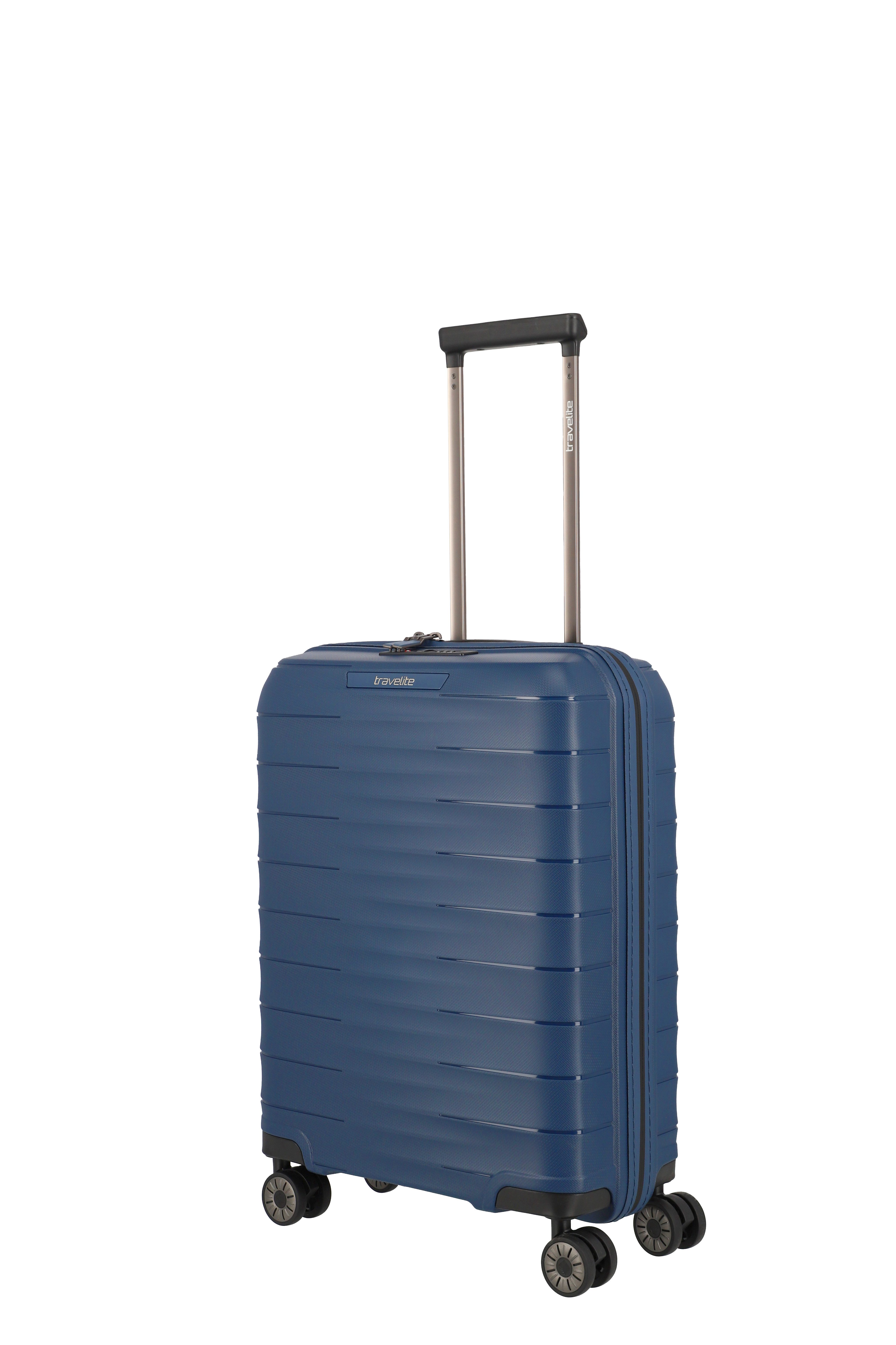travelite Trolley MOOBY Koffer Hartschale, 4 Rollen, mit TSA-Schloss und kratzresistenter Oberfläche – leicht und robust