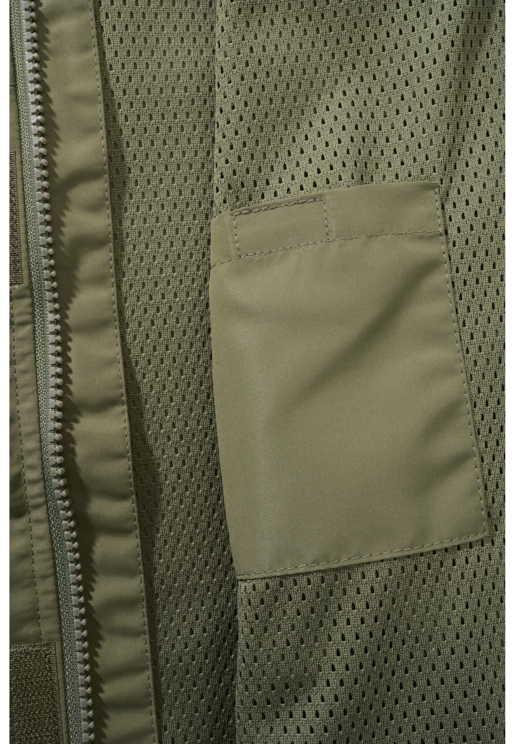 Brandit Allwetterjacke Brandit Herren Kids Summer Windbreaker Frontzip (1-St)