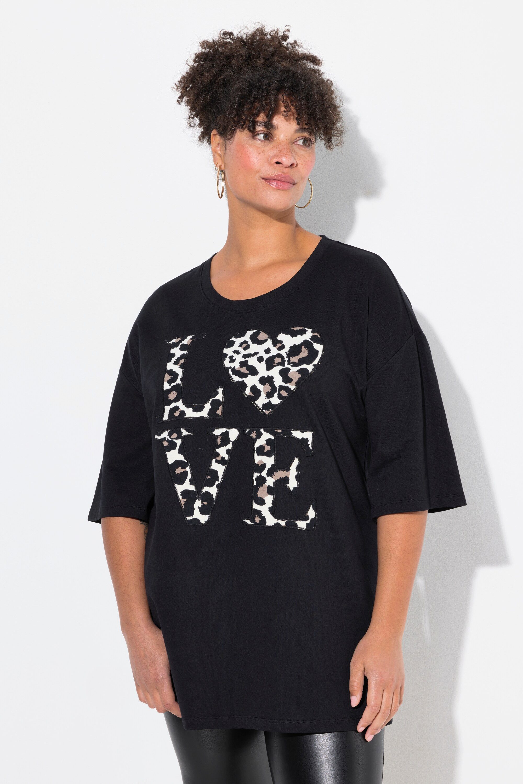 MIAMODA T-Shirt T-Shirt oversized Leo LOVE günstig online kaufen