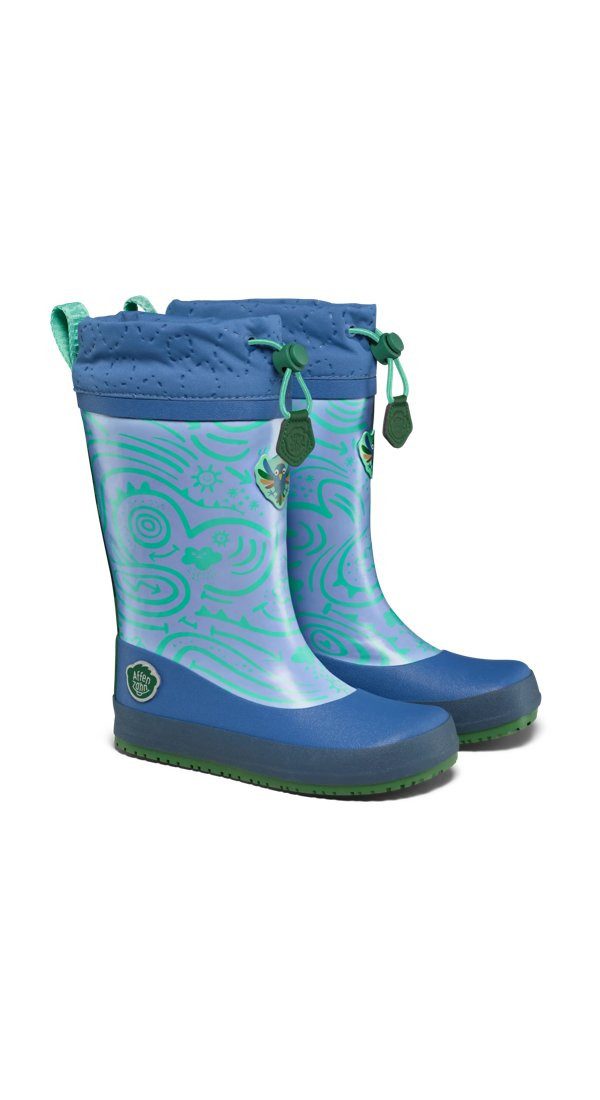 Affenzahn Vegan Puddly Gummistiefel nach Barfußschuhprinzip, wasserdicht