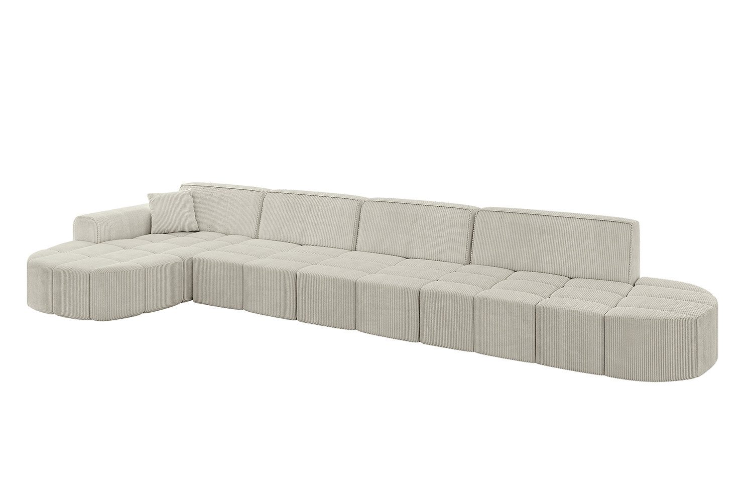 ALTDECOR Ecksofa Livo-L3, Sofa Praktische Bequeme Funktionsecke Couch L-Form Eckcouch, Corner Sofa L-Form Vielseitige Sofa Wohnlandschaft Wohnzimmer