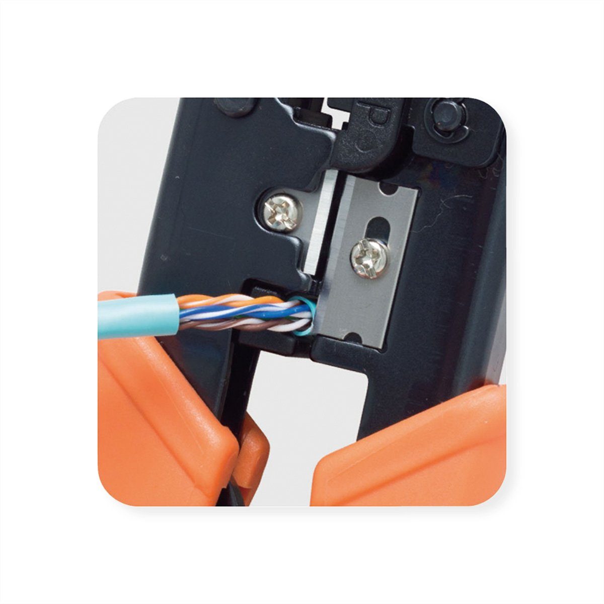 VALUE Crimpzange Crimpzange für Modular Stecker