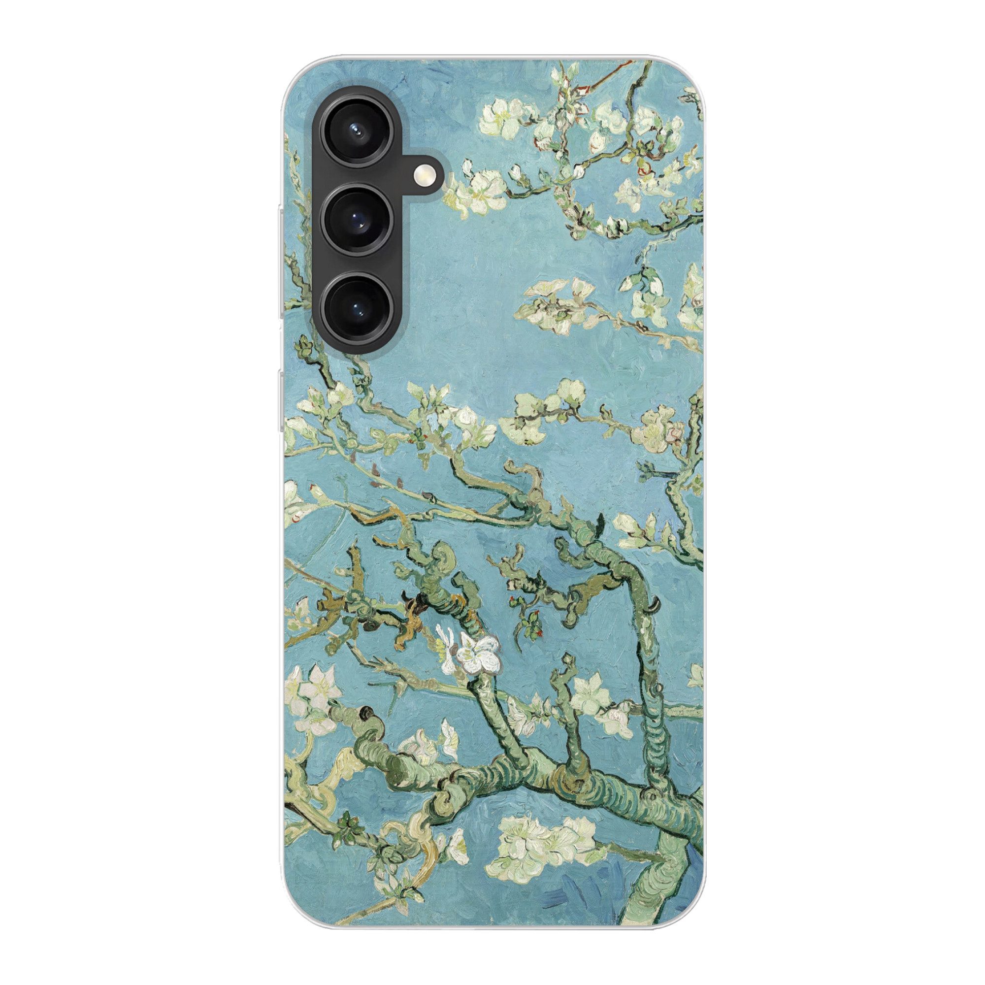 MuchoWow Handyhülle für Samsung Galaxy S23 FE Mandelblüte - Van Gogh - Kunst