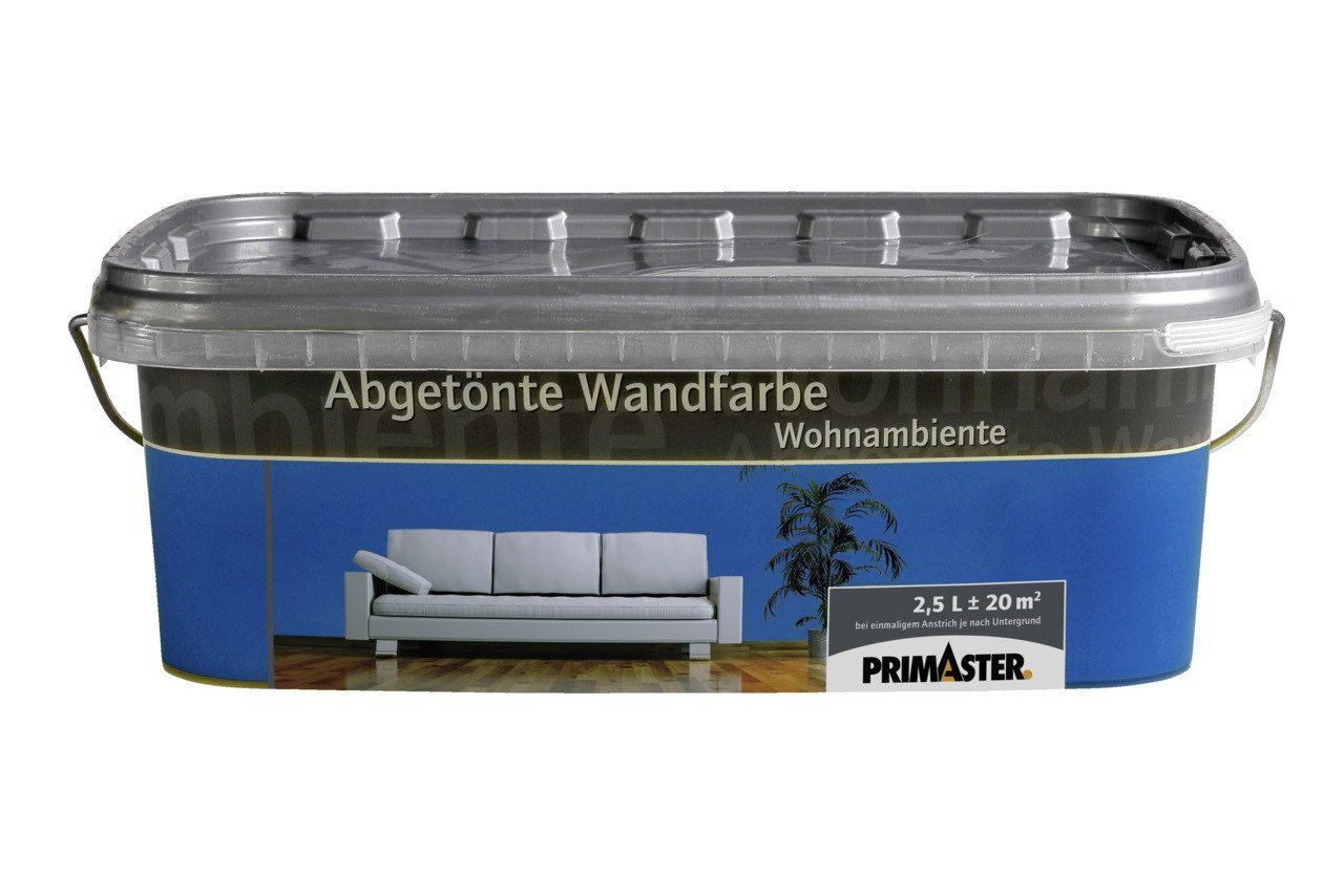 Thumbnail - Primaster Wandfarbe Primaster Wandfarbe Wohnambiente 2,5 L meerblau