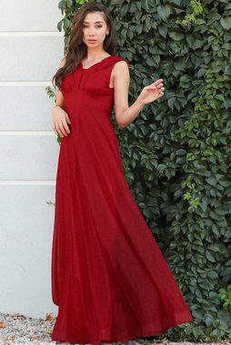Modabout Abendkleid Langes Maxikleid Sommerkleid für Damen - NELB0063Z3280KRZ (1-tlg)