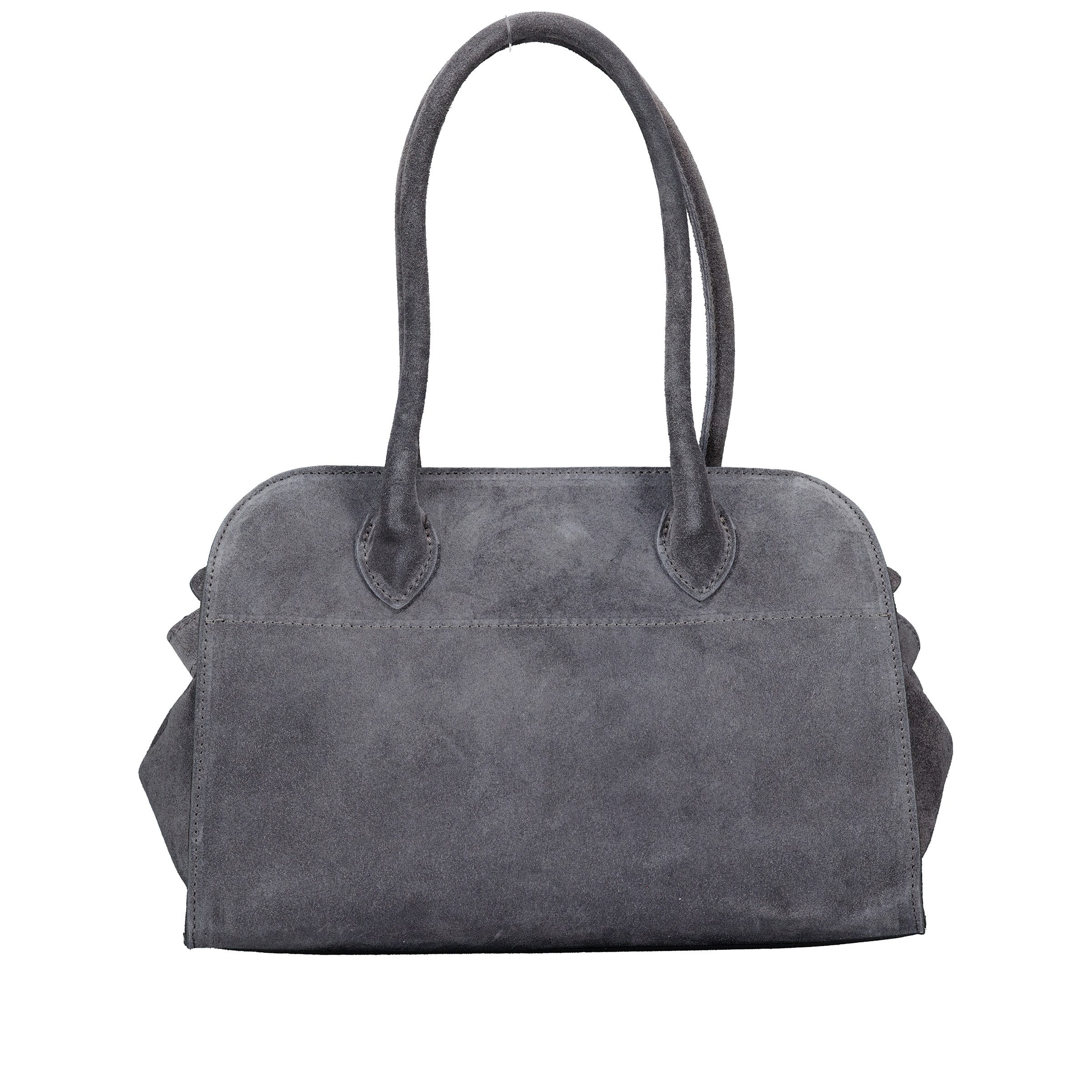 Hausfelder Manufaktur Handtasche Velours – Bild 3 von 3
