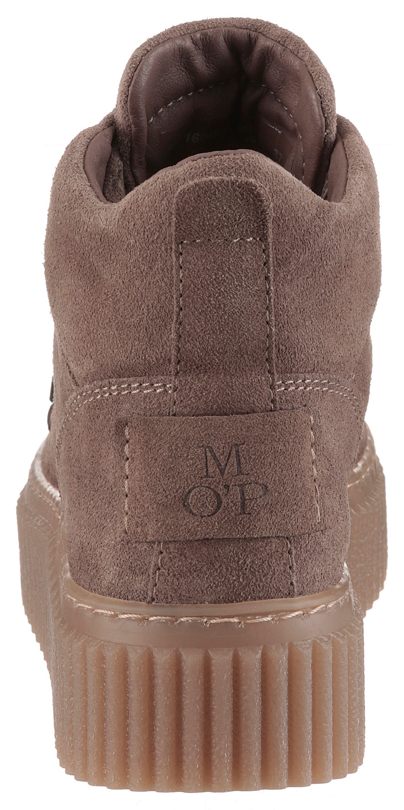 Marc O'Polo BIANCA Schnürboots Plateauboots, Keilstiefelette, günstig online kaufen