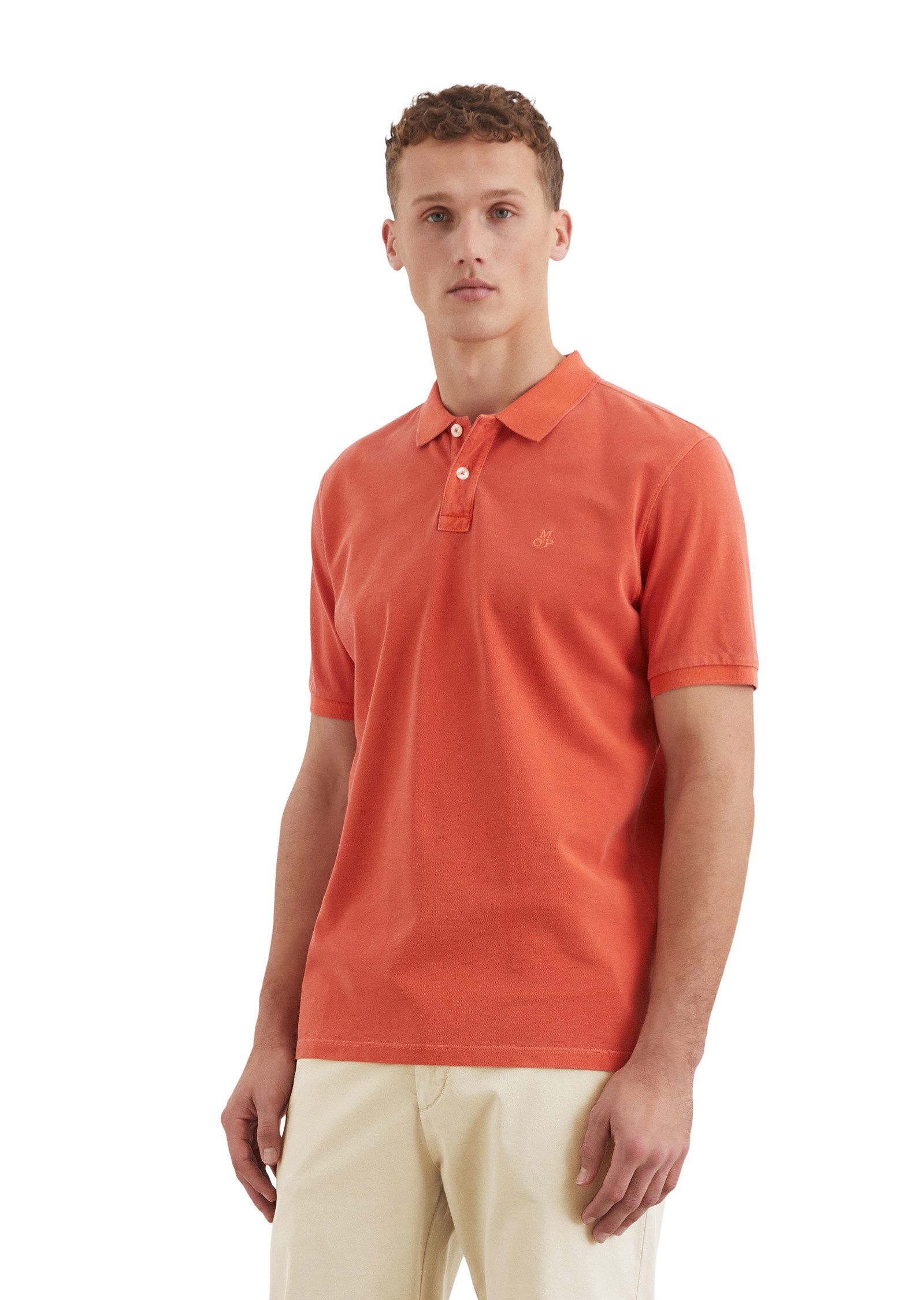 Marc O'Polo Poloshirt aus Bio-Baumwolle günstig online kaufen