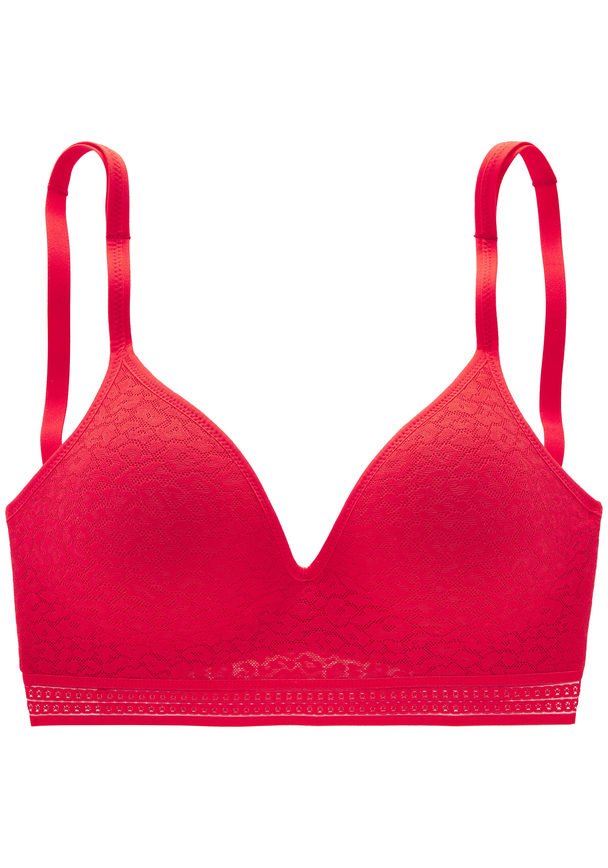 LASCANA Bralette-BH Freya ohne Bügel mit eingearbeitetem Push-up Kissen, bequemer BH