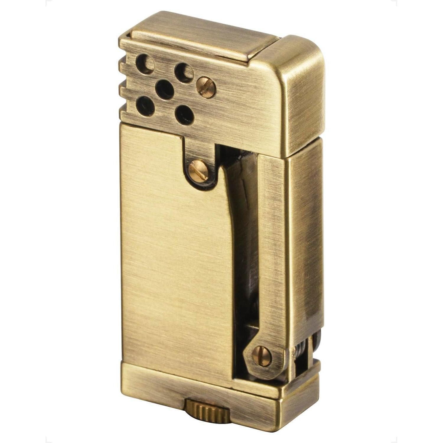 LuxusKollektion Feuerzeug Vintage Benzinfeuerzeug Gold Nachfüllbar Petrol Lighter - Männer Gifts